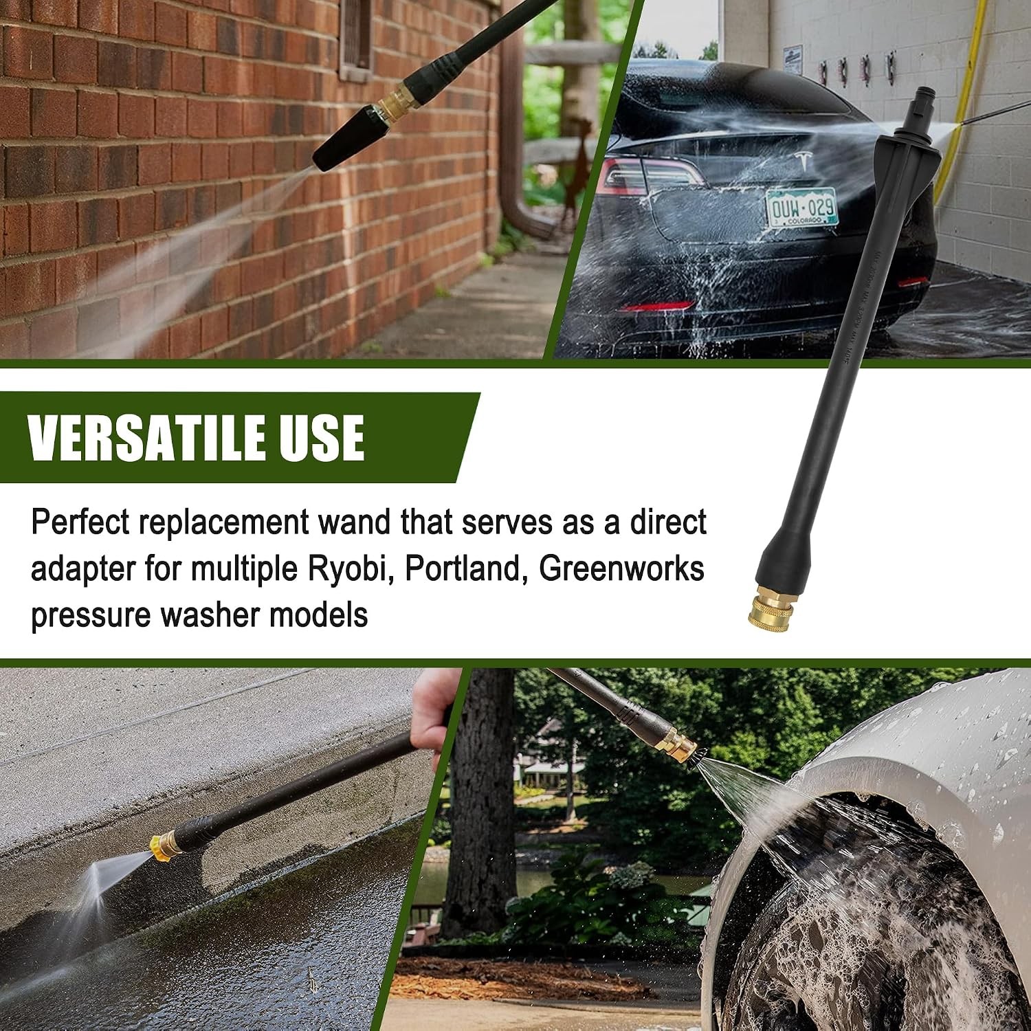 Ryobi RY1412 Pressure Washer Replacement Spray Wand Compatible 308494075