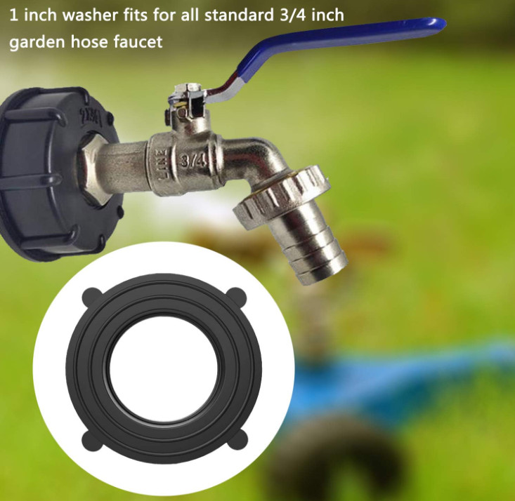 Arandelas de goma para manguera 3/4”, sellos resistentes, pack 32 unidades