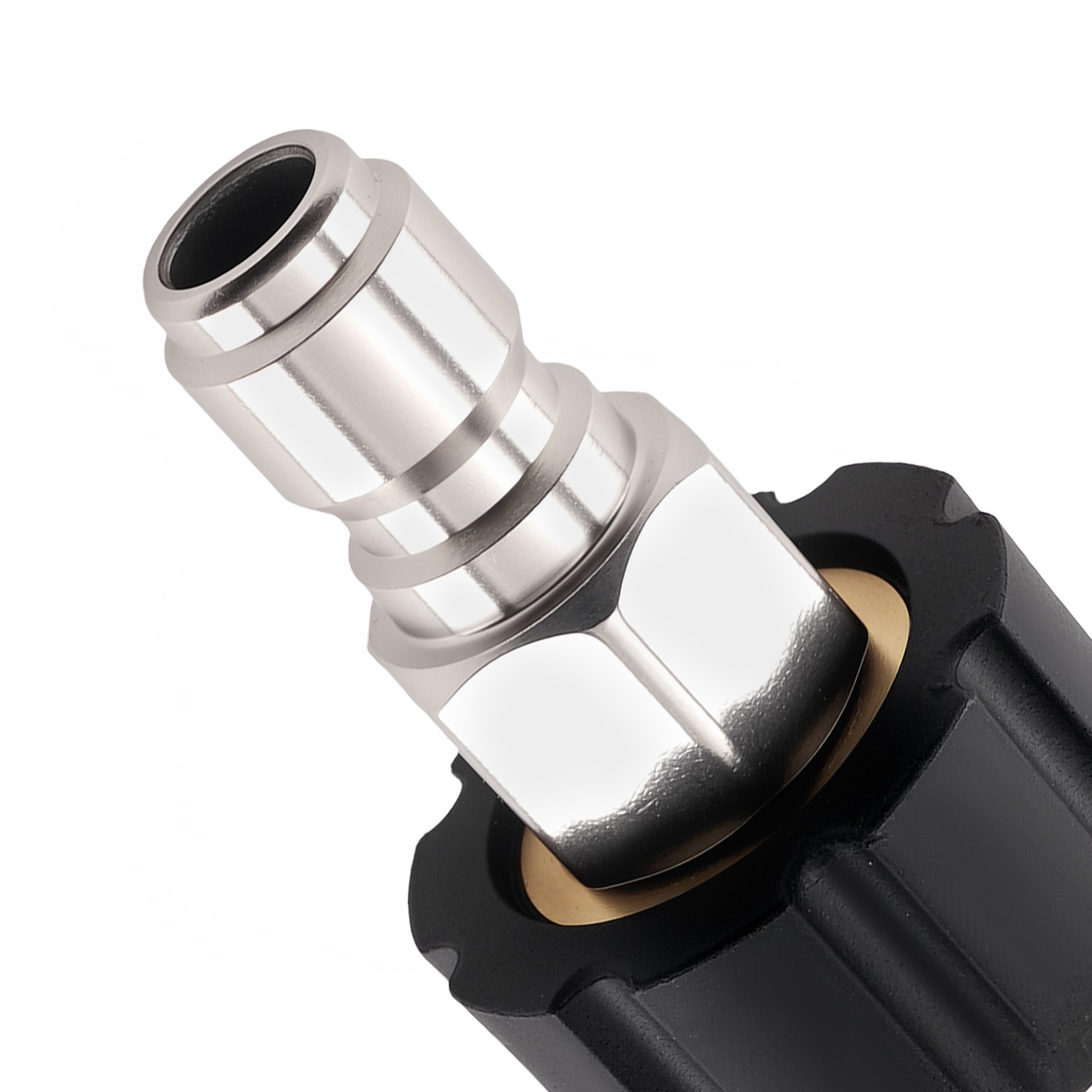 4x M22-14mm to 3/8” Quick Connect Pressure Washer Adapter M22 Swivel 5000PSI