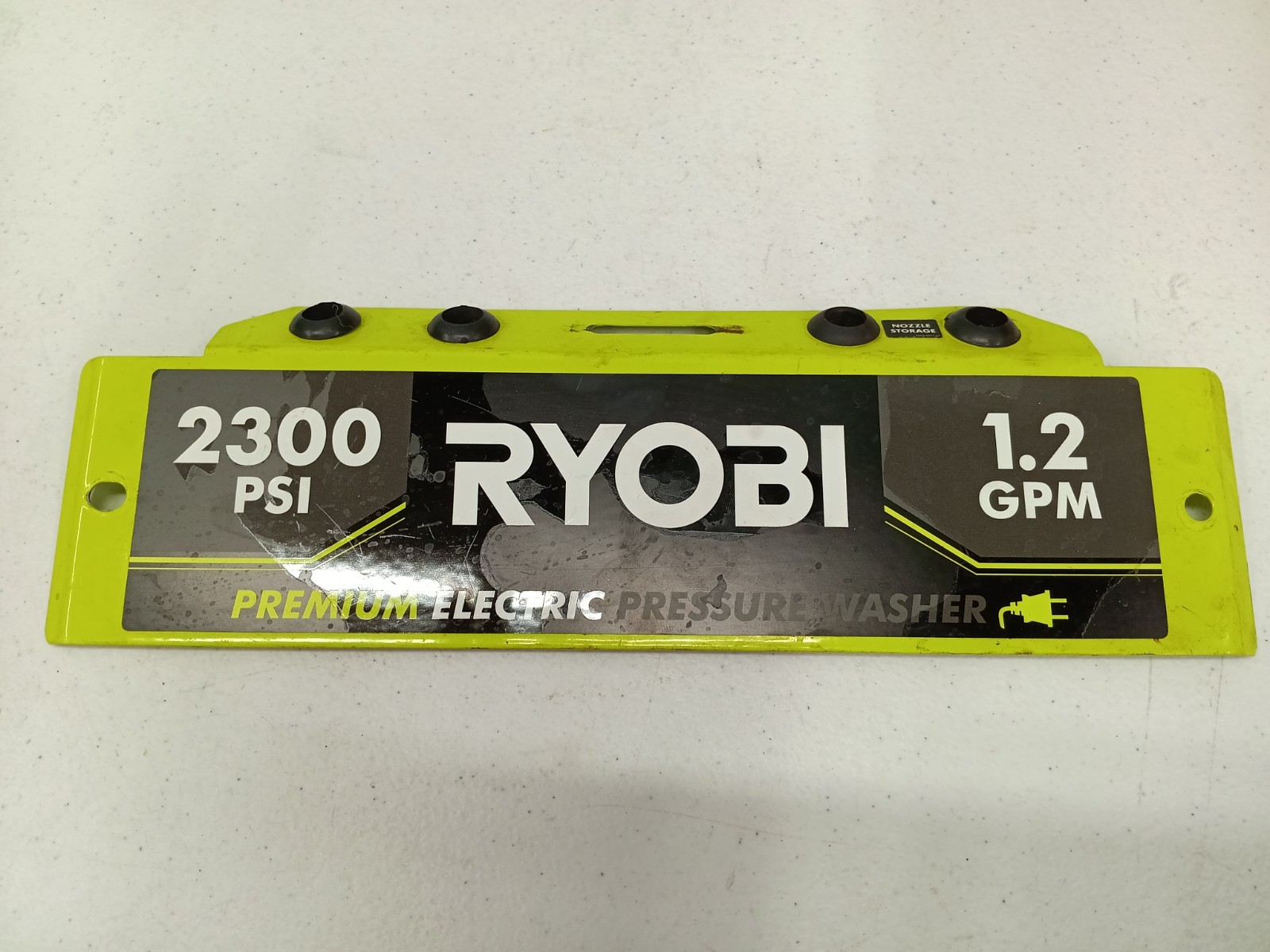 Ryobi OEM Part Face Panel Assembly RY142300VNM Corded 2300psi Pressure Washer