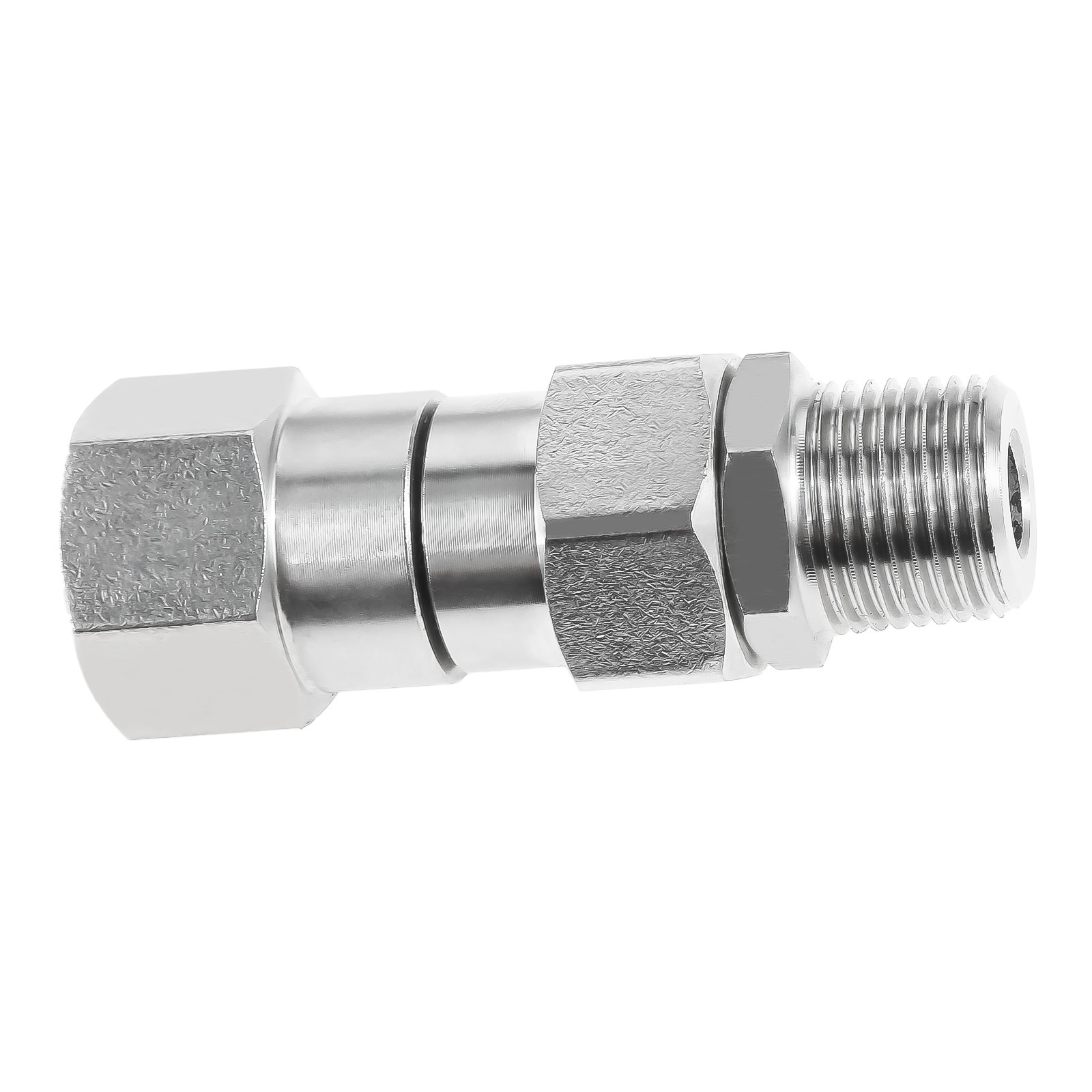 2Pcs 3/8″ NPT Stainless Steel Swivel Joints Coupler For Pressure Washer Hose