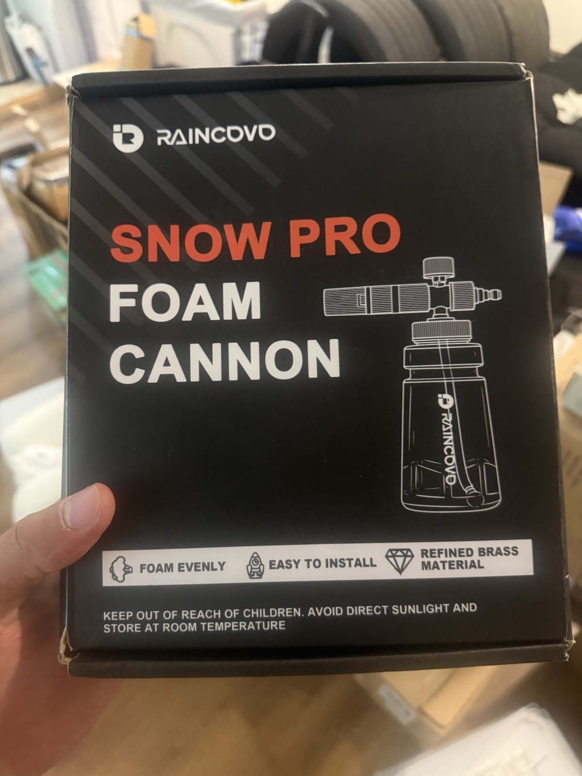 Raincovo Foam Cannon for Pressure Washer Snow Clear Foam Cannon for Car Wash …