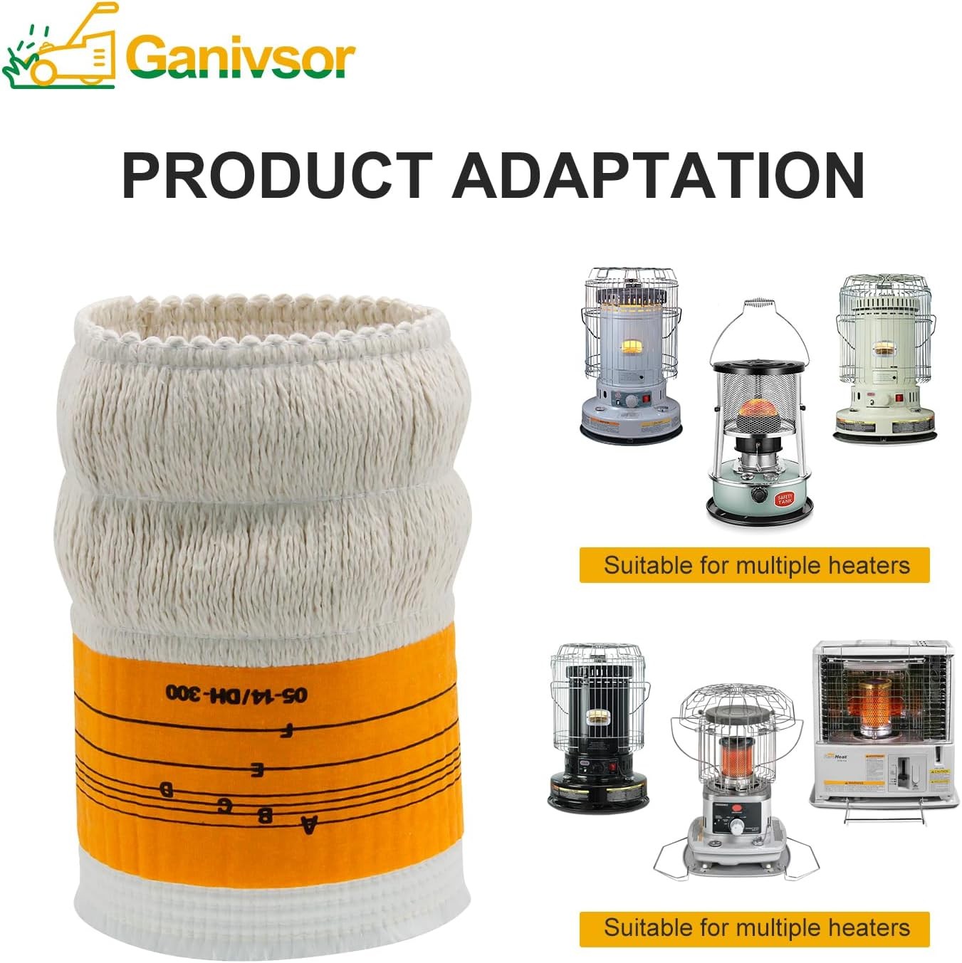 Ganivsor KW23MH-I Kerosene Heater Wick for MegaHeat HeatMate HMC-23K and…