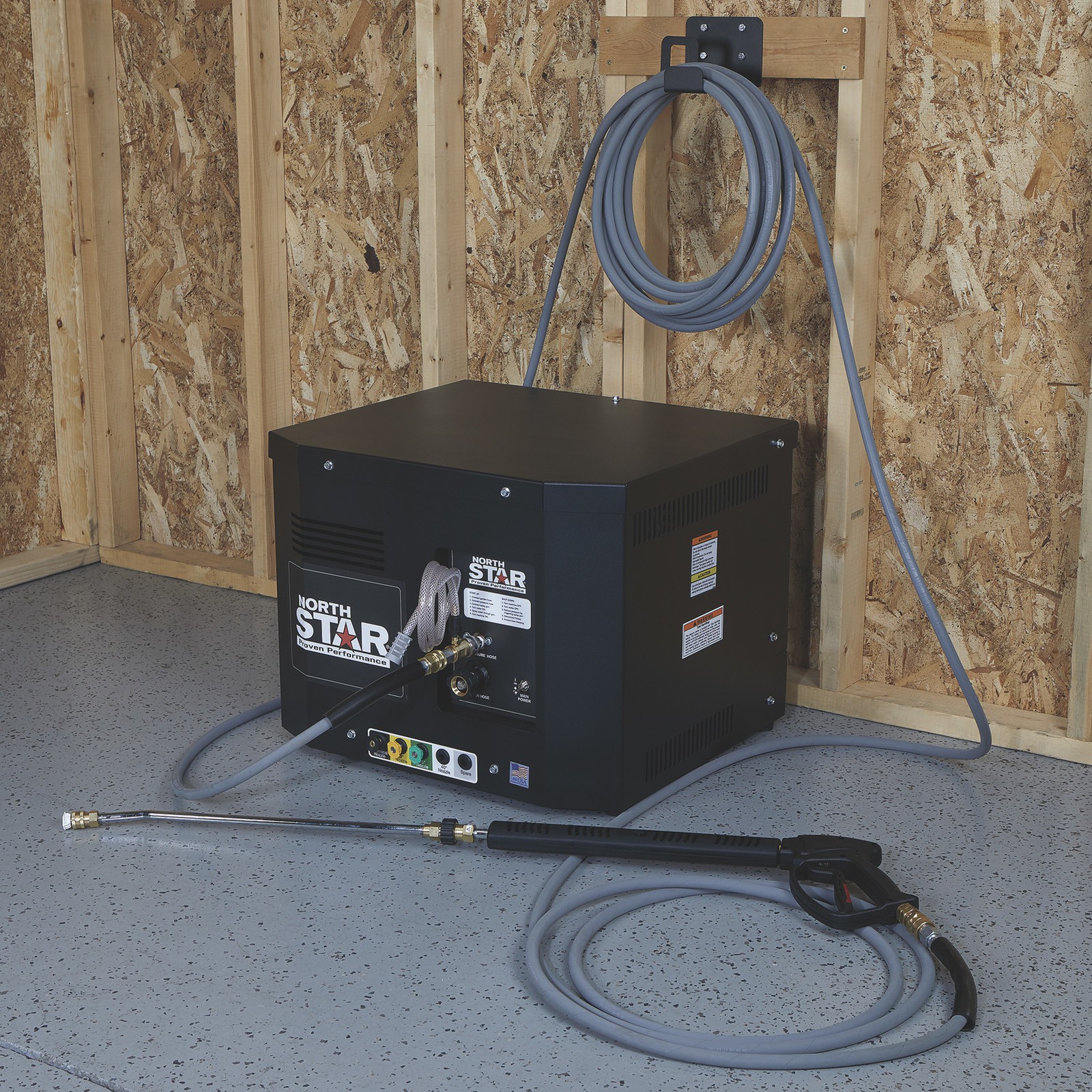 NorthStar Electric Cold Water Total Start/Stop Stationary Pressure Washer, 1500