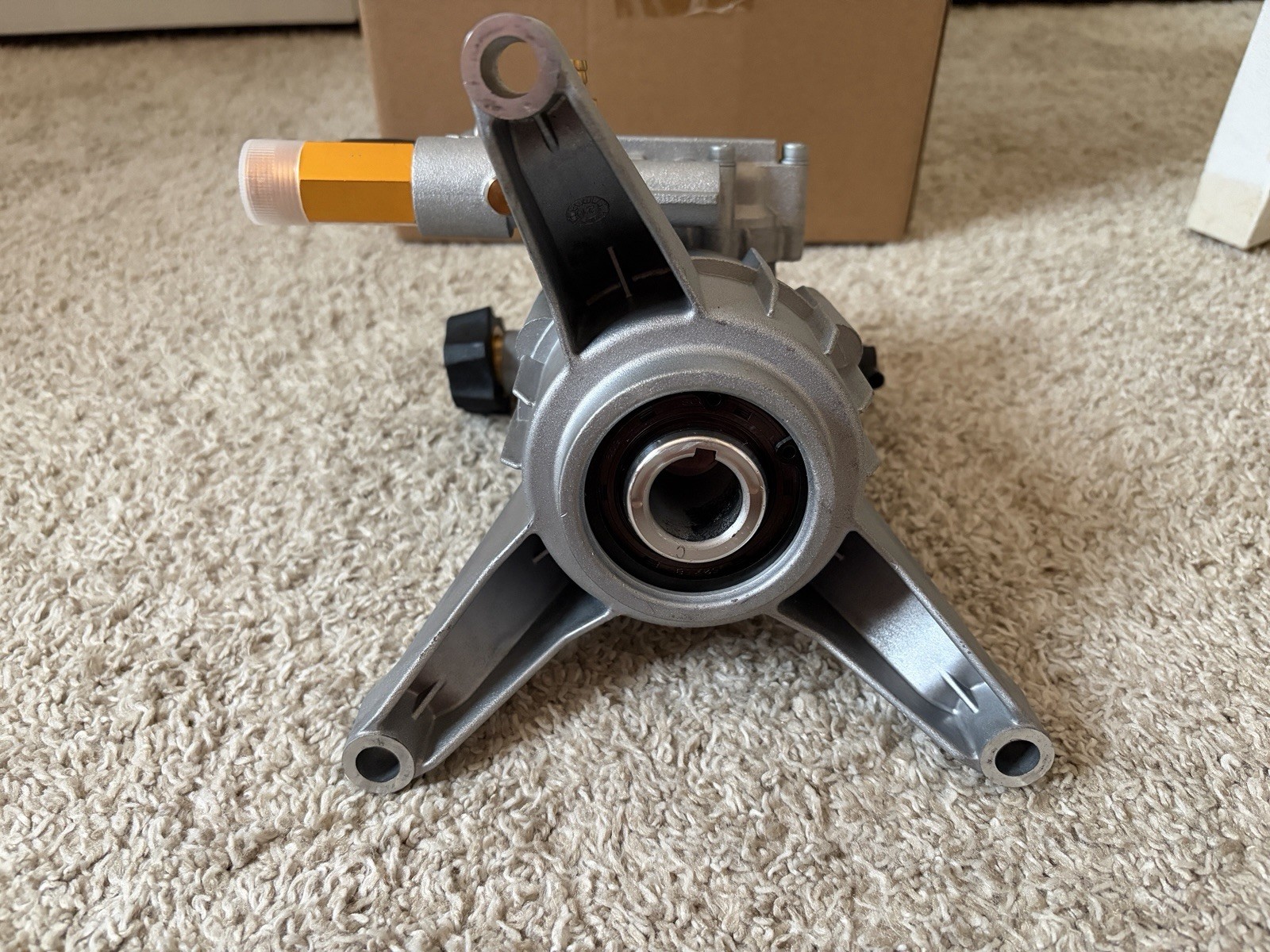 YAMATIC 3000 PSI 2.5 GPM Pressure Washer Pump, Vertical 7/8″ Shaft – Rear Inlet