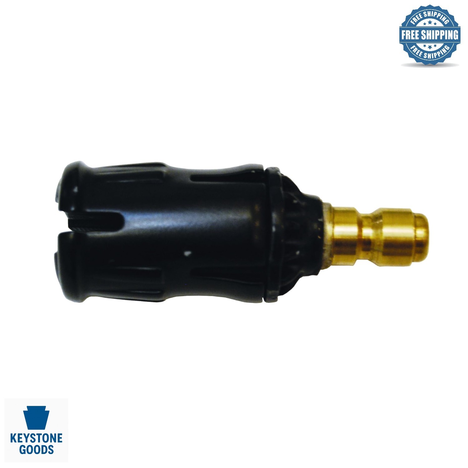 Long Range Pressure Washer Nozzle with Quick Connect – 30ft , Stainless Steel