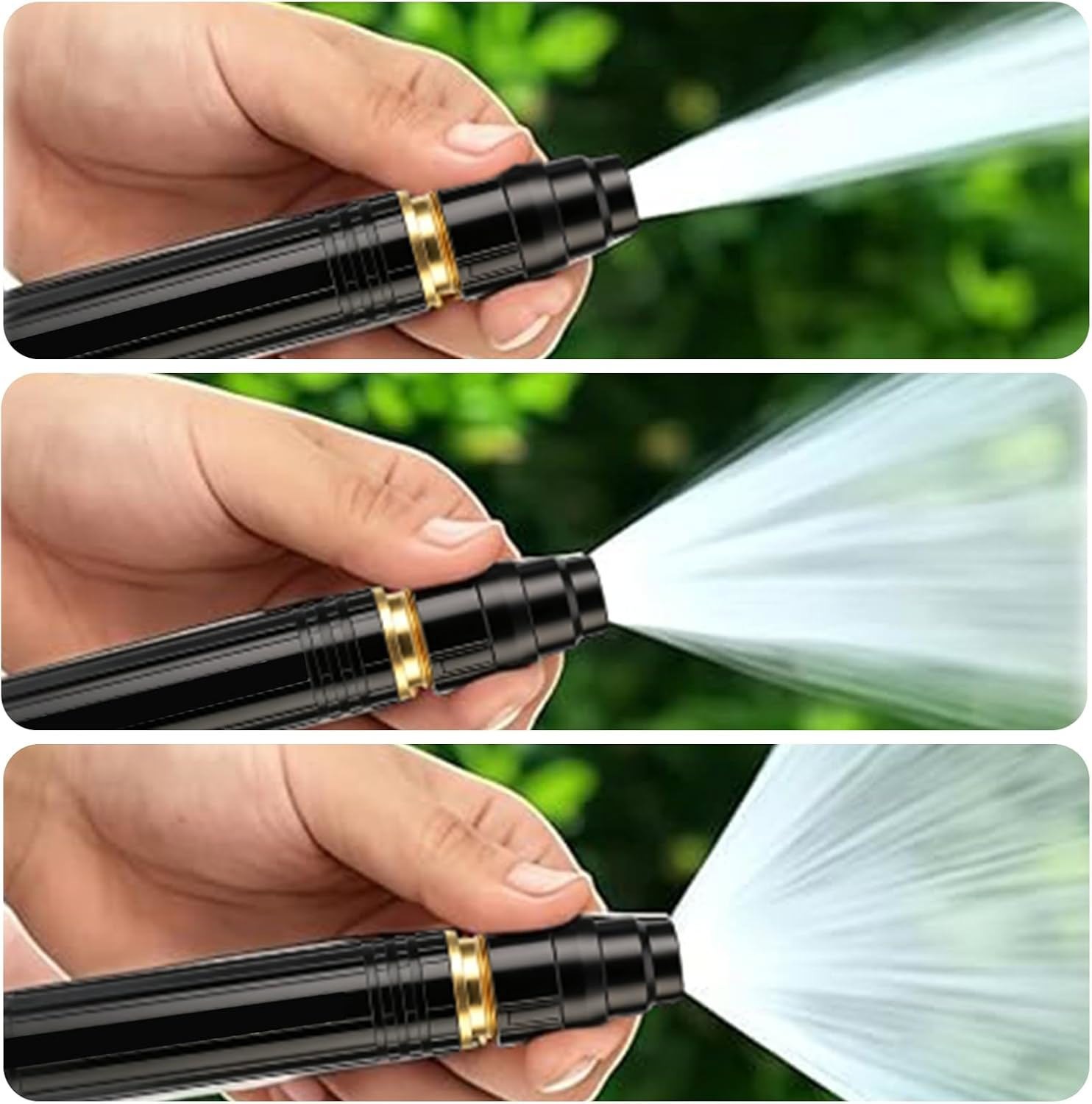 2Pack Home High Pressure Car Wash Water Gun Adjustable Booster for Car Cleaning
