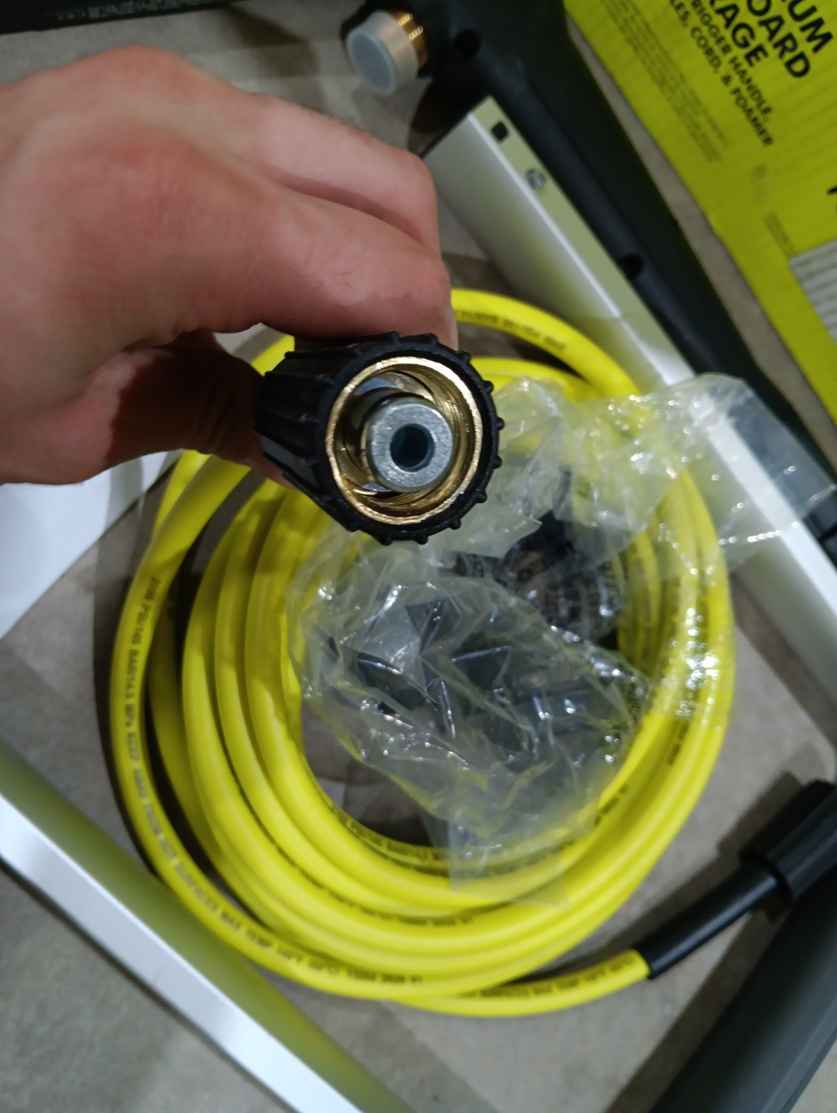 RYOBI 2100 PSI 1.2 GPM Electric Cold Water Pressure Washer RY142012 – Used Once!