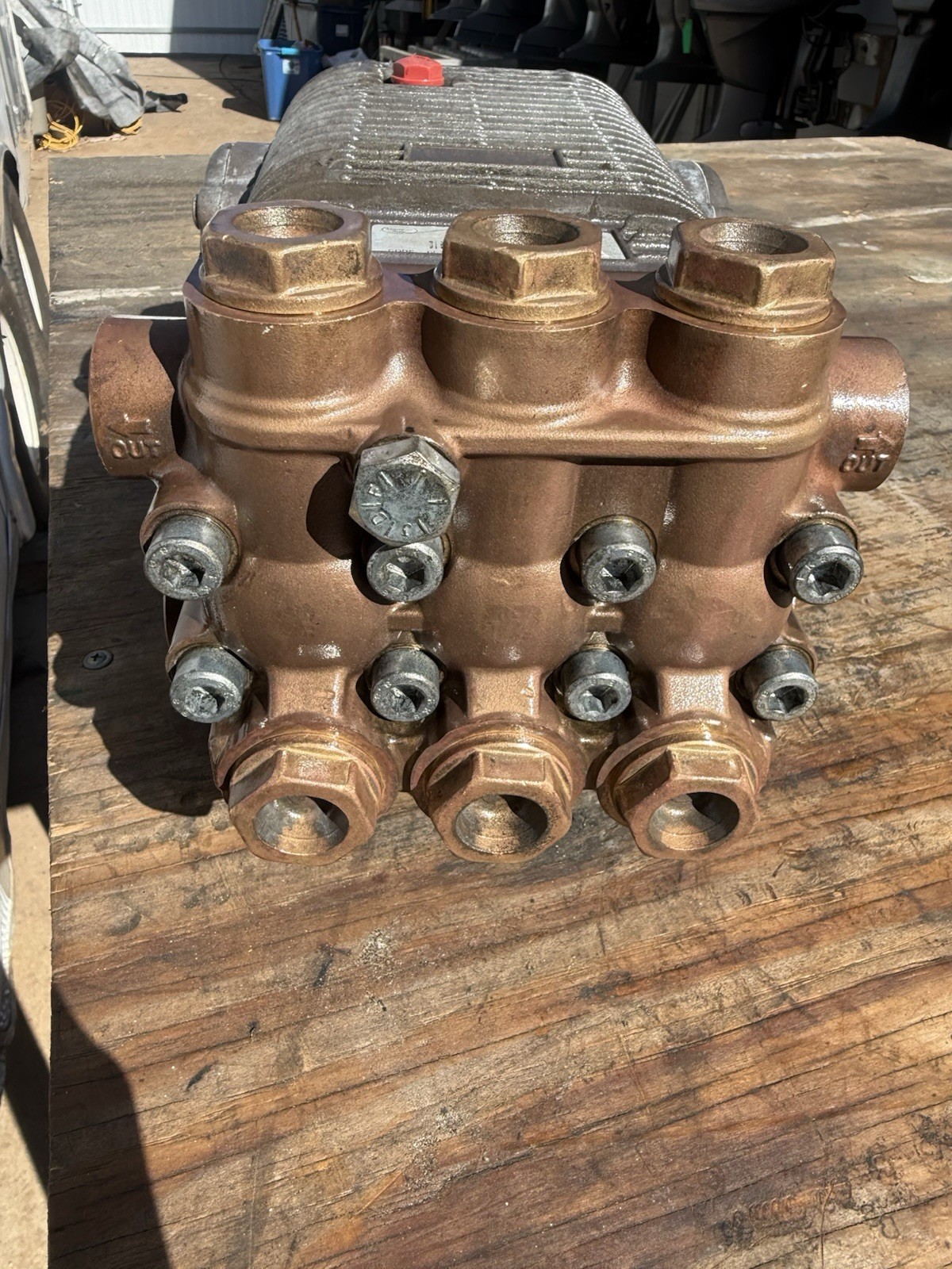 Comet TW 5050 S Pump, 5.2 GPM, 5000 PSI, 17.5 HP Rebuilt Pressure Washer Pump