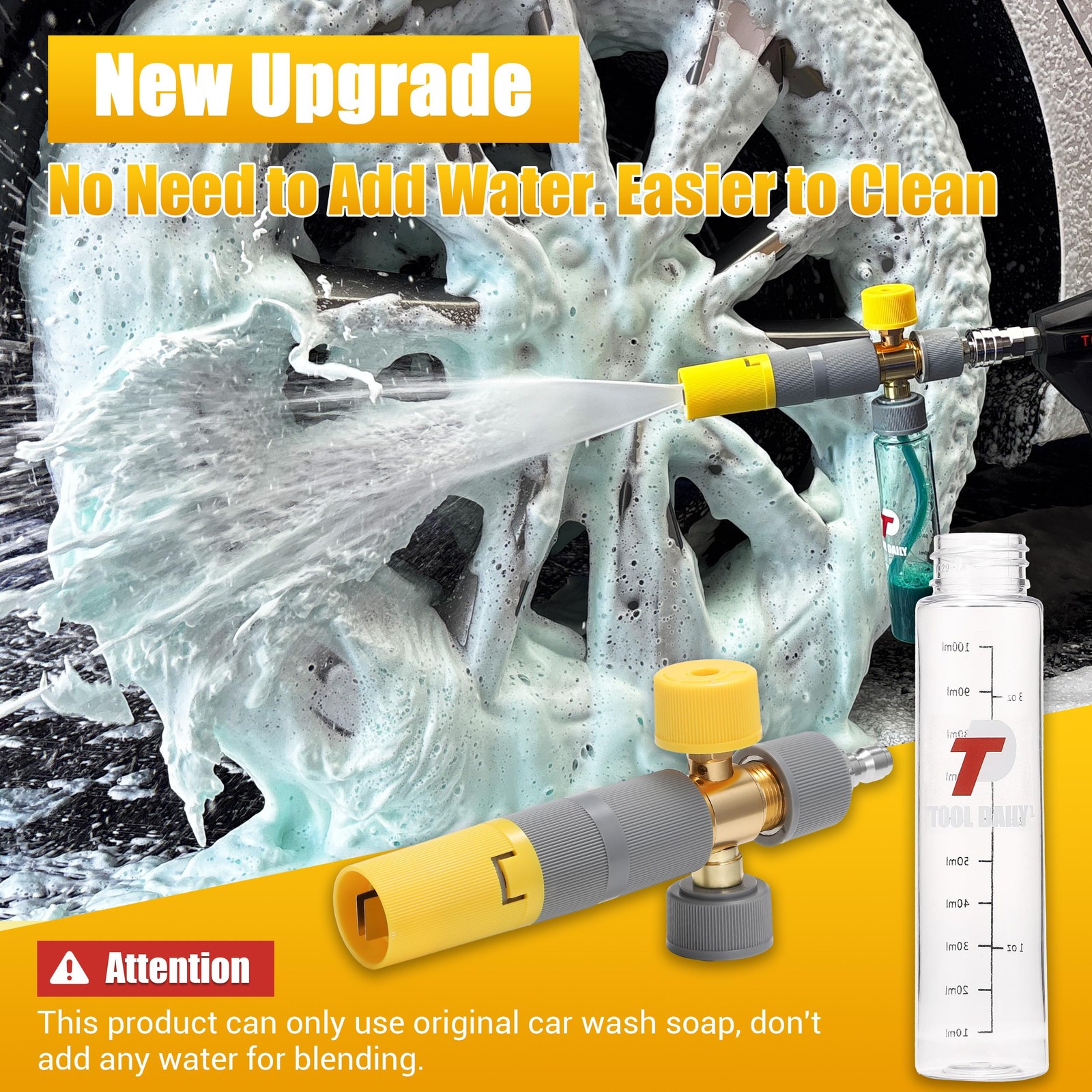 Foam Cannon, Small Foam Cannon for Pressure Washer