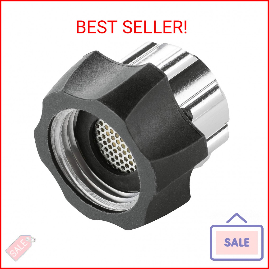 Karcher Universal Filtered Garden Hose Connector for Electric Pressure Washers,