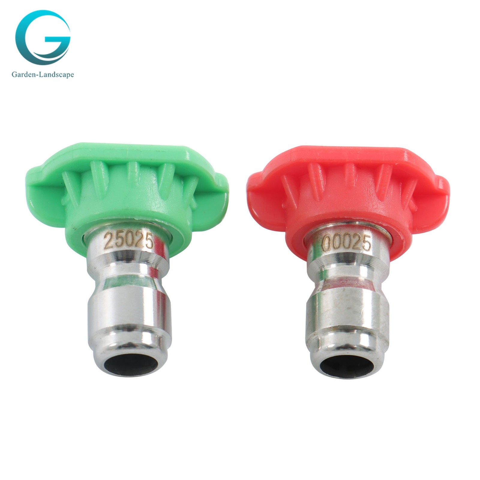3600 Psi 1/4 Inch Rotating Turbine Nozzle Set High Pressure With 5 Spray Nozzles