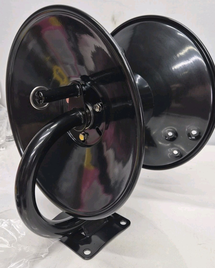MEKOH Pressure Washer Hose Reel 50ftx3/8”/65ftx1/4”, 4000PSI Pls Read Descript