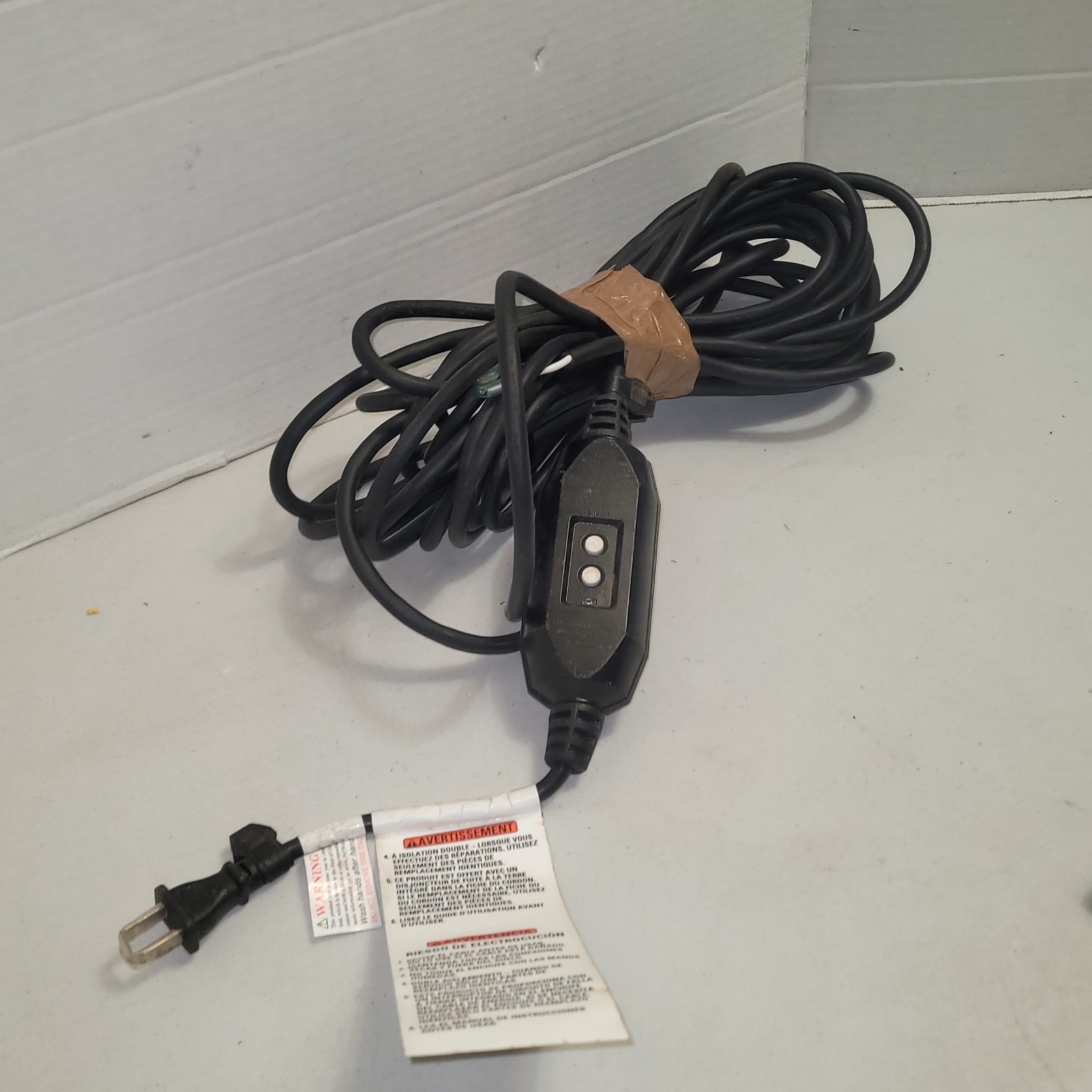 Genuine Part Power GFCI Plug Cord For DeWALT DWPW2100 & 2600 Pressure Washer