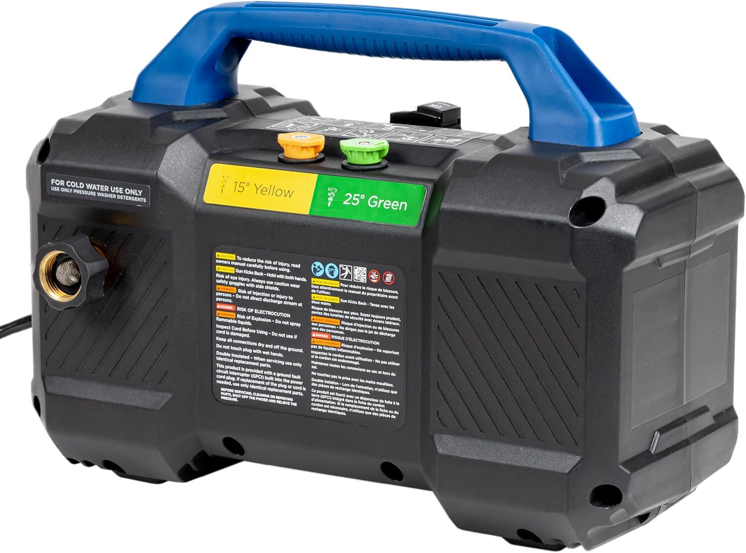 Westinghouse ePX3100v Electric Pressure Washer, 2100 Max PSI 4-Nozzle Set