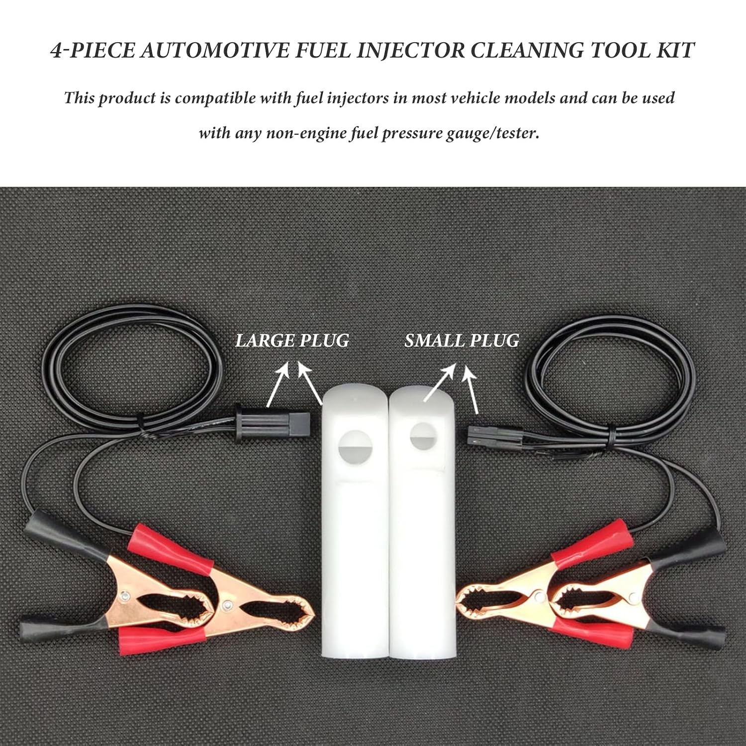 Car Fuel Injector Cleaner Tool Kit Auto Gas Injector Nozzle DIY Cleaning Tool