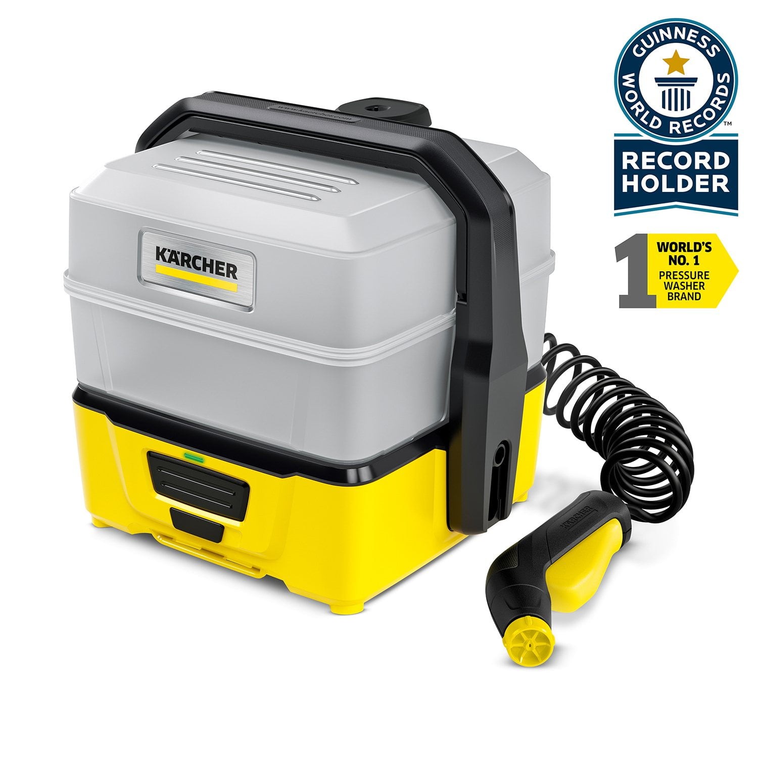 Karcher OC 3 Plus Portable Outdoor Cleaner with Tank & Battery, Low Pressure