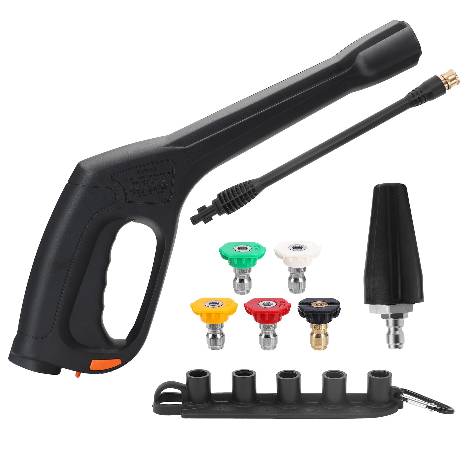 Pressure Washer Gun Kit, Replacement Extension Wand with Nozzle Compatible Some