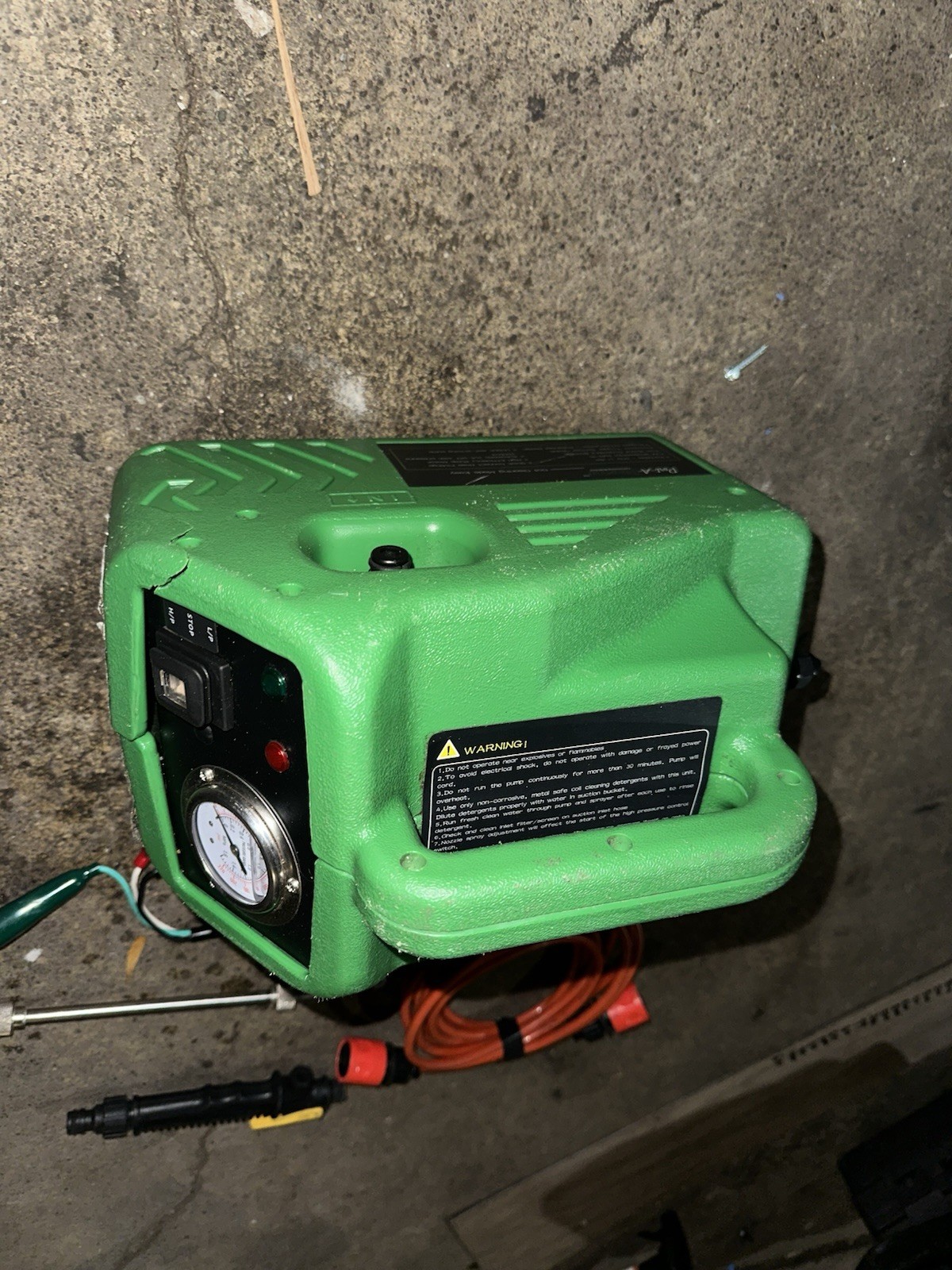 New ZPB140 Port A Blaster HVAC Coil Cleaning Portable Pressure Washer Coil Je…