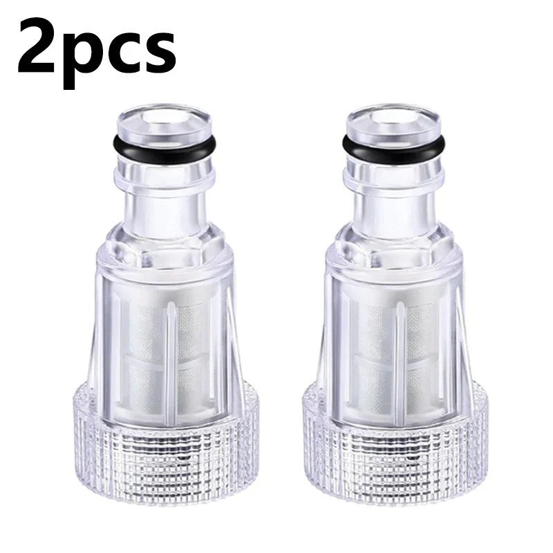 2PCS High-Pressure Car Clean Washer Water Filter Connection Fitting Tool Garden