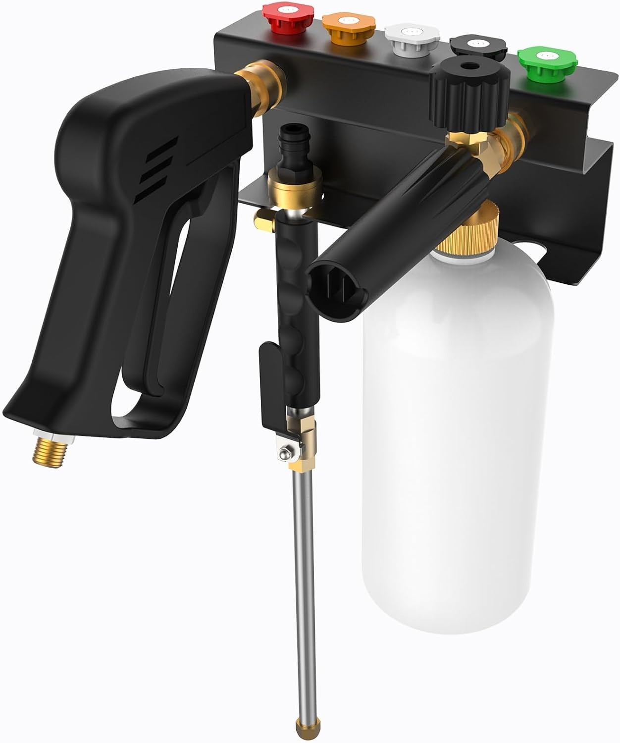 Pressure Washer Gun Holder, Power Washer&Snow Foam Cannon Quick Disconnect To…