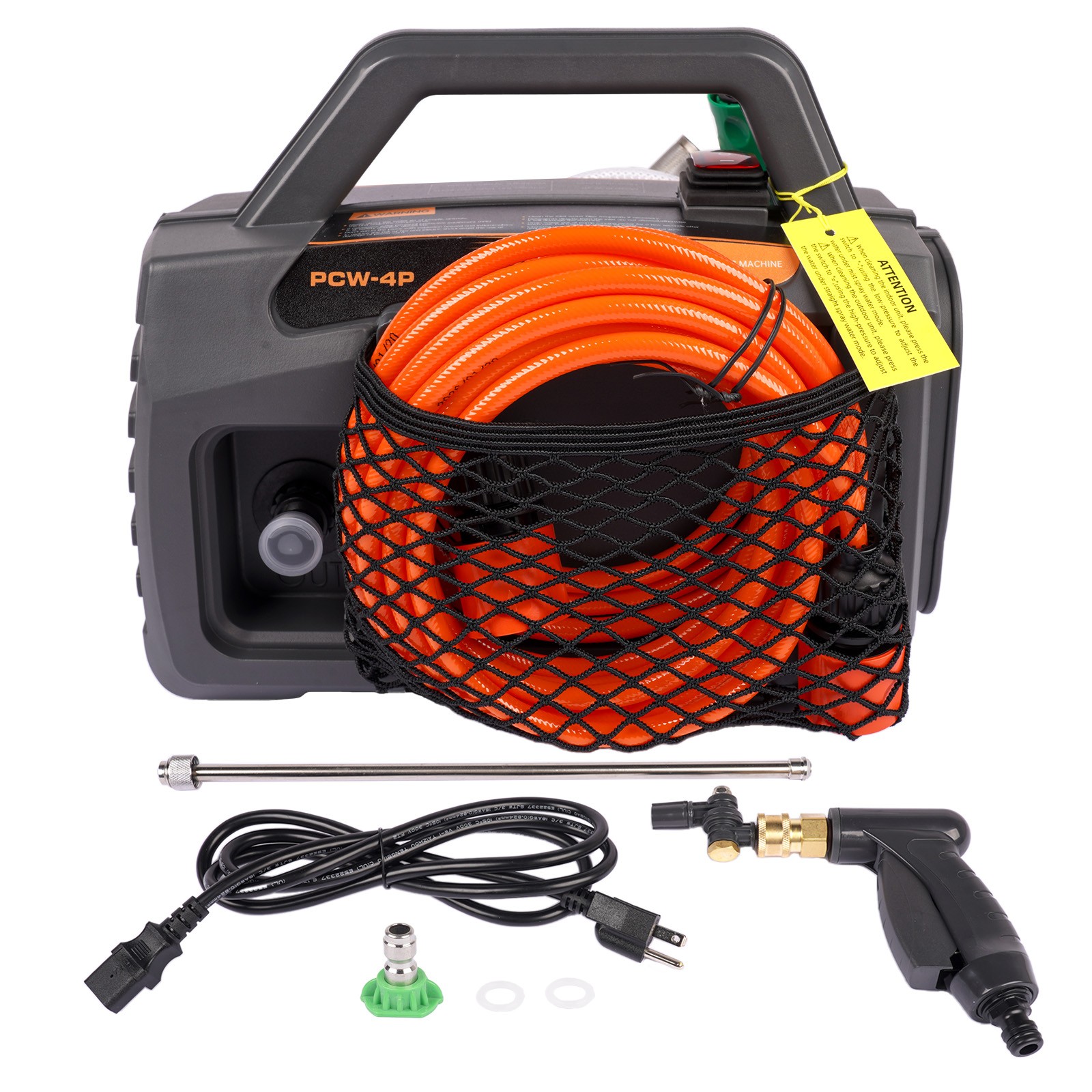 Updated ZPB140 HVAC Pressure Washer Coil Cleaning Sprayer 4 L/Min 80W 0.7-1.0MPa