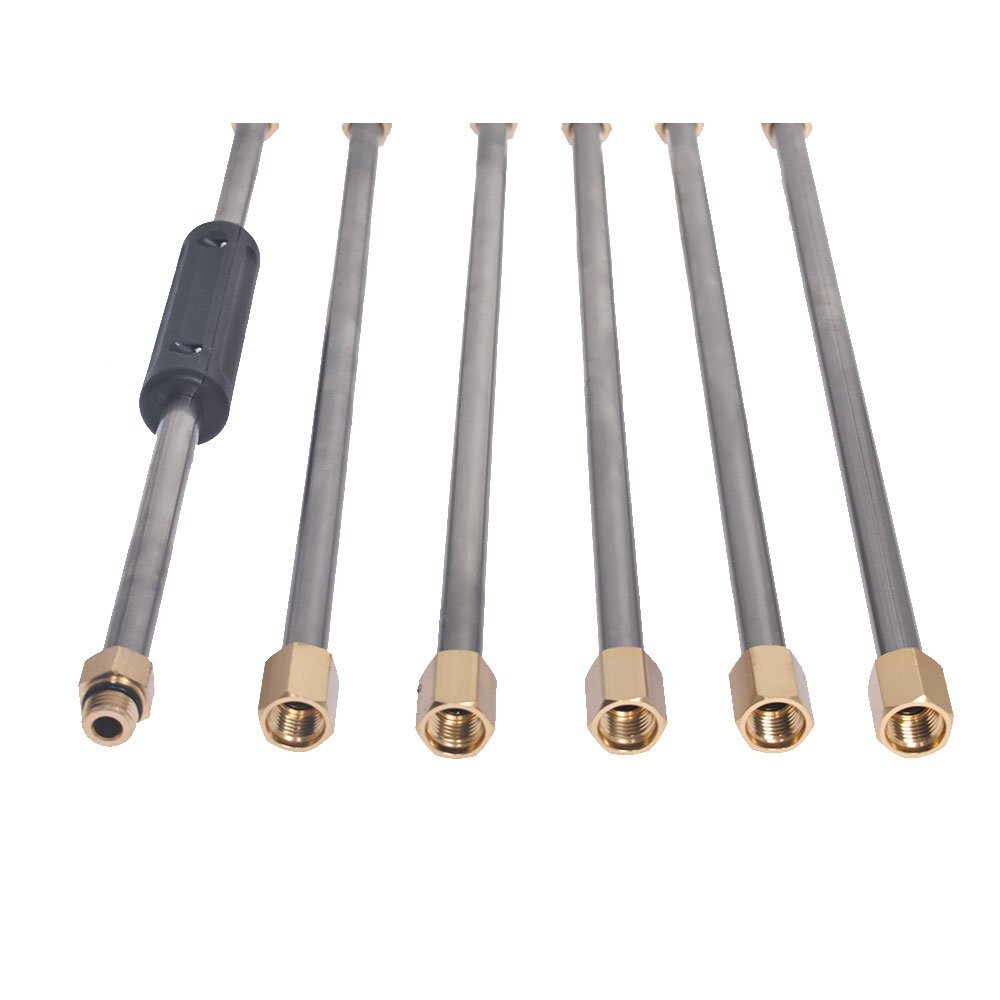 4000PSI High Pressure Washer Extension Wand Replace Lance 5 Cleaner Nozzle Tips
