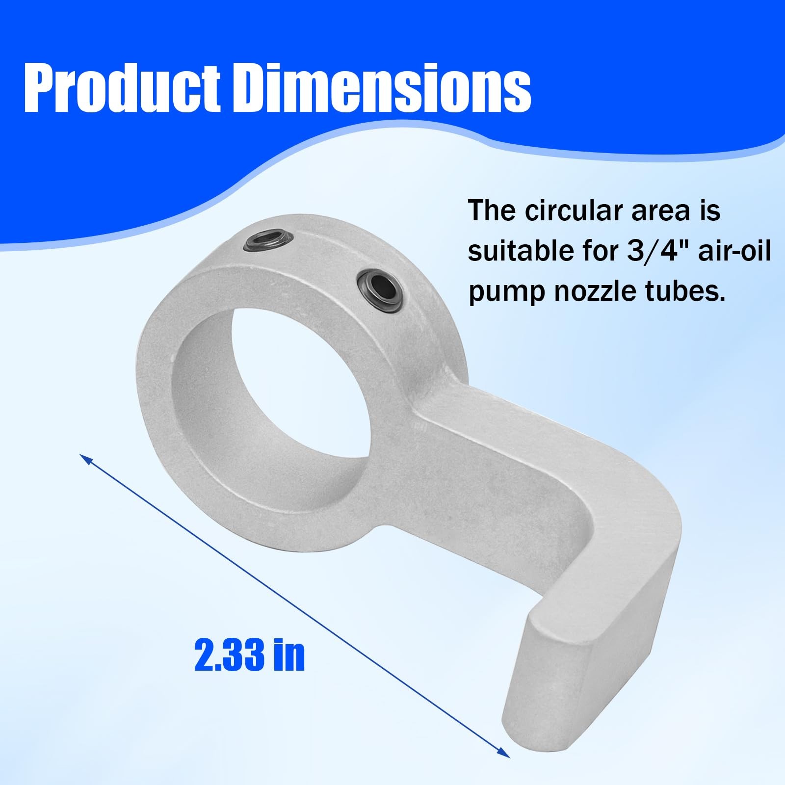 99000241 Fuel Nozzle Holder for 3/4″ Gas Pump Nozzle Water Hose – 2 PCS