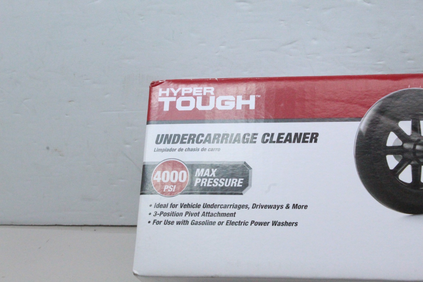 Hyper Tough Undercarriage Cleaner Pressure Washer Attachment, With Wand
