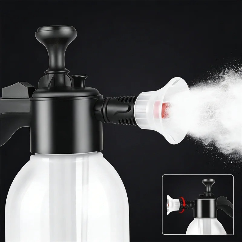 2L Hand Pump Foam Sprayer Pneumatic Washer Foam Snow Foam High Pressure Car Wash