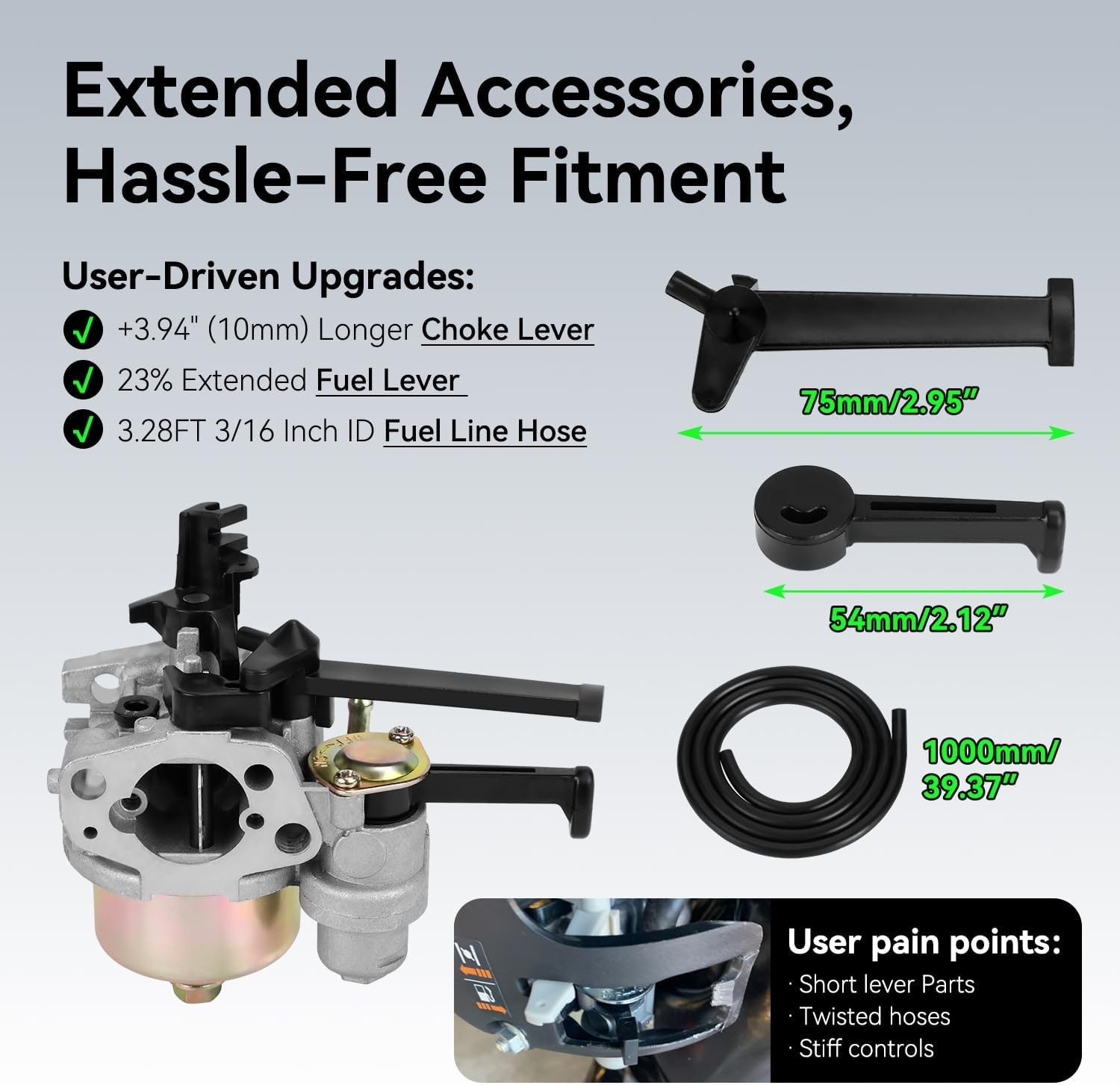 Carburetor Kit for DXPW3425/DXPW3625 – Enhanced Efficiency and Smooth Operation