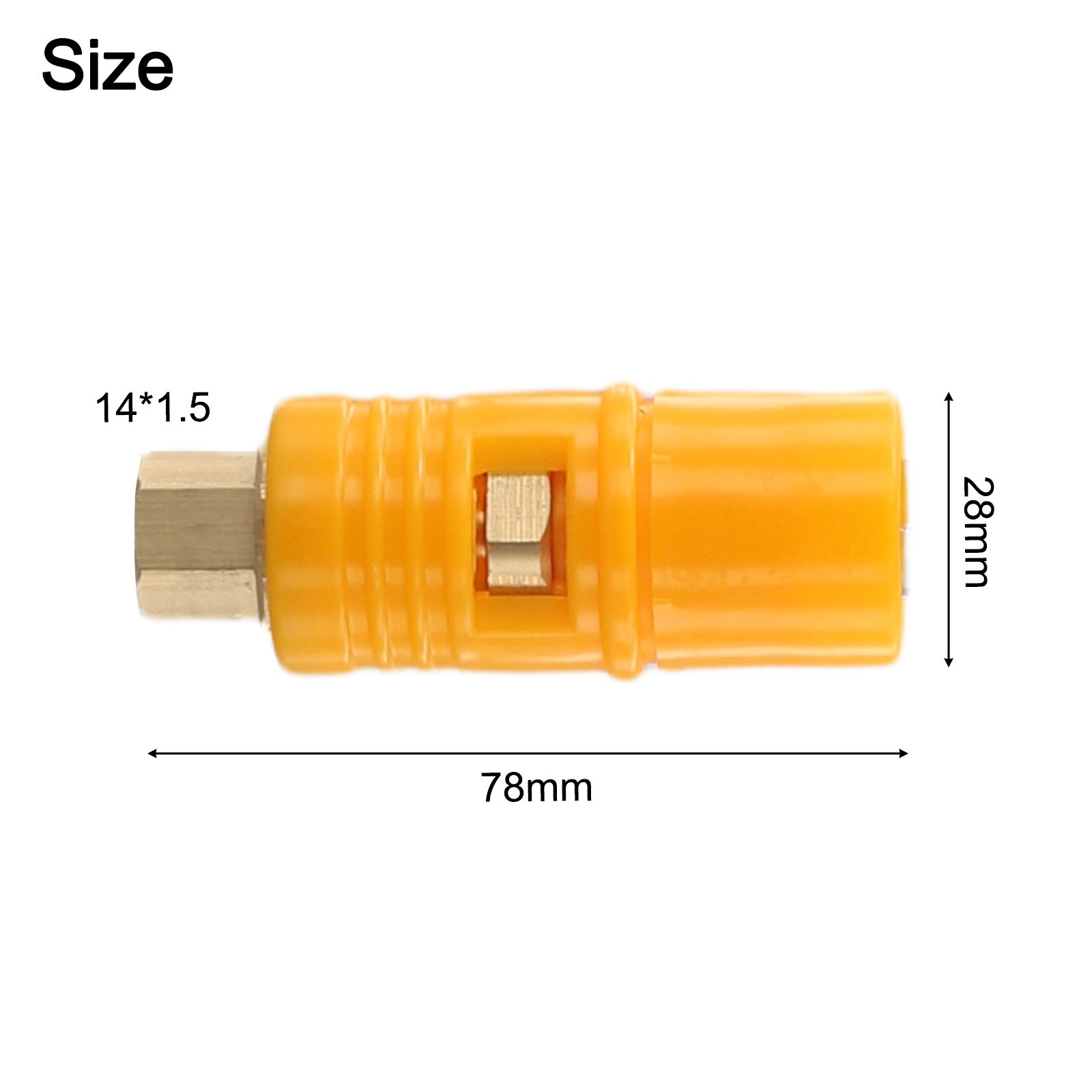 Easy to Use Adjustable Nozzle for Car Washing and General Purpose Cleaning