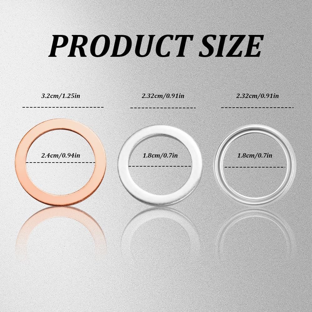 12PCS Differential Transfer Case Crush Washer Gasket Kit, Oil Drain Plug Gasket,