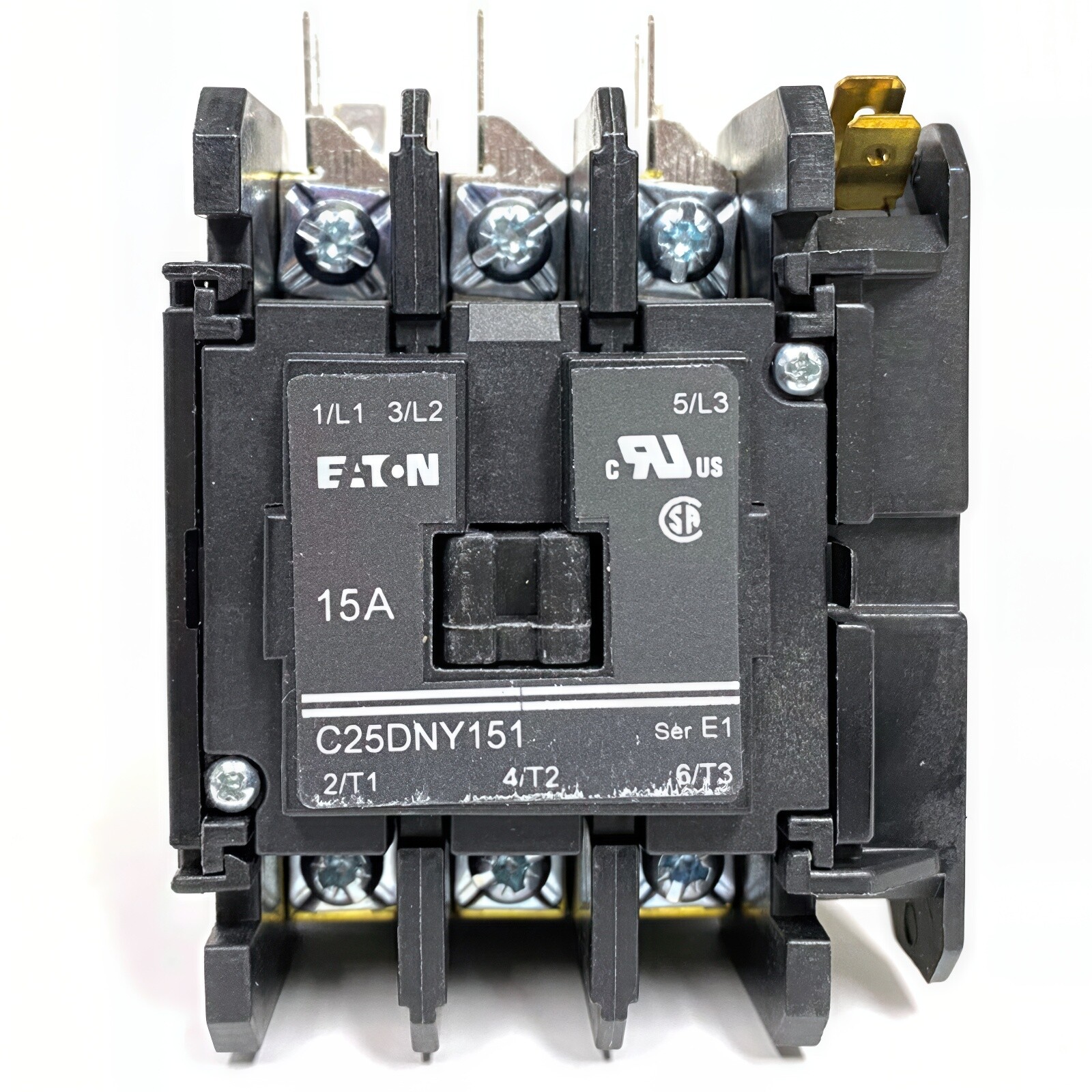 Eaton Contactor, 115V 15 Amp C25DNY151AL