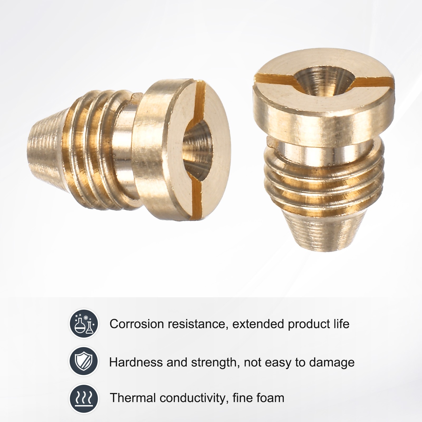 For Foam Cannon, 2 1.4mm Foam Nozzles with Universal Thread