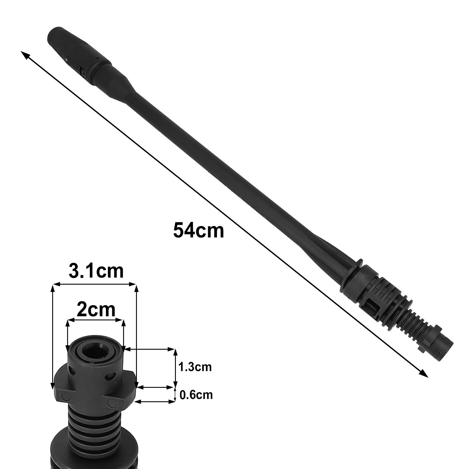 Lance Nozzle Cleaner For Karcher Plastic Pressure Variable Variable Jet