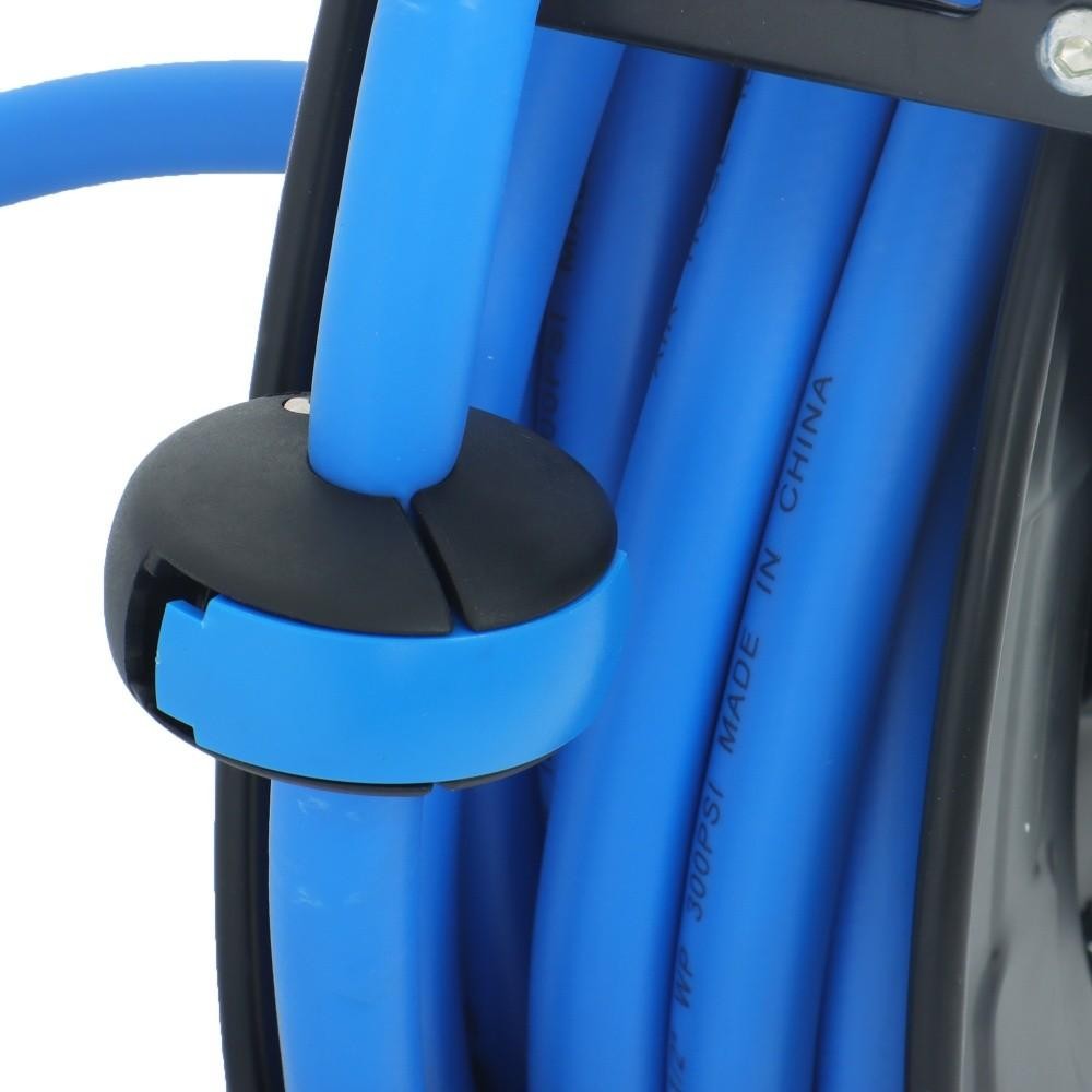 Retractable Hose Reel 1/2 Inch x 50Ft Auto Rewind Hose-Reel W/ Rubber Hose