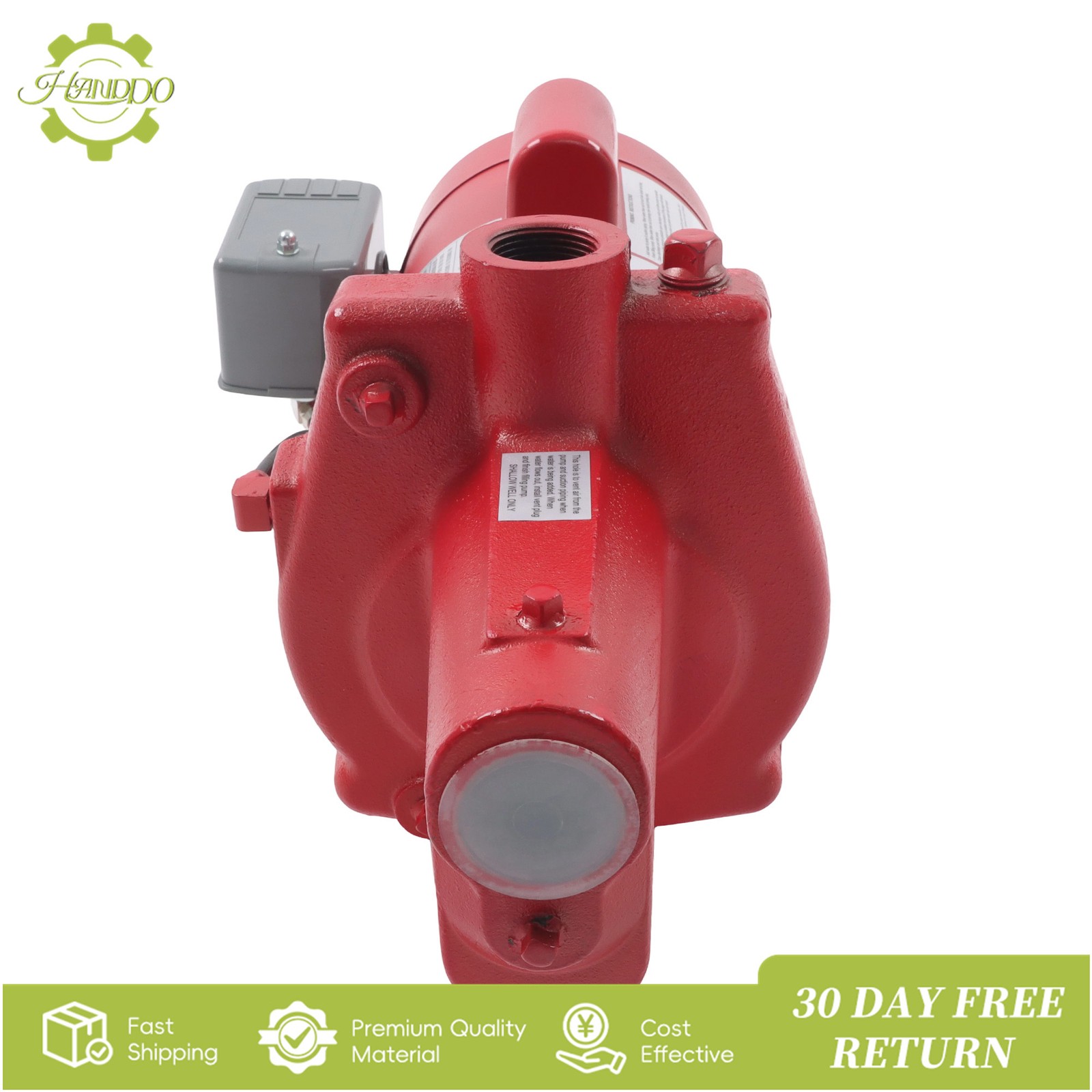RJS-75-PREM 3/4 HP 16 GPM 115/230 Volt Premium Cast Iron Shallow Well Jet Pump