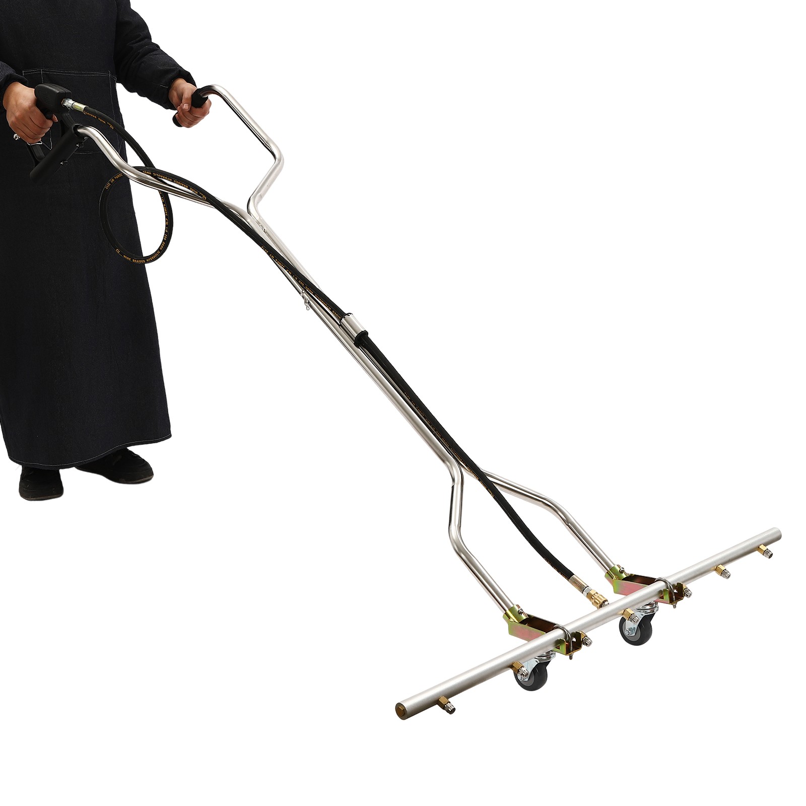 39” 5000psi Pressure Washer Water Broom with 7 Nozzles For Hot and Cold Water