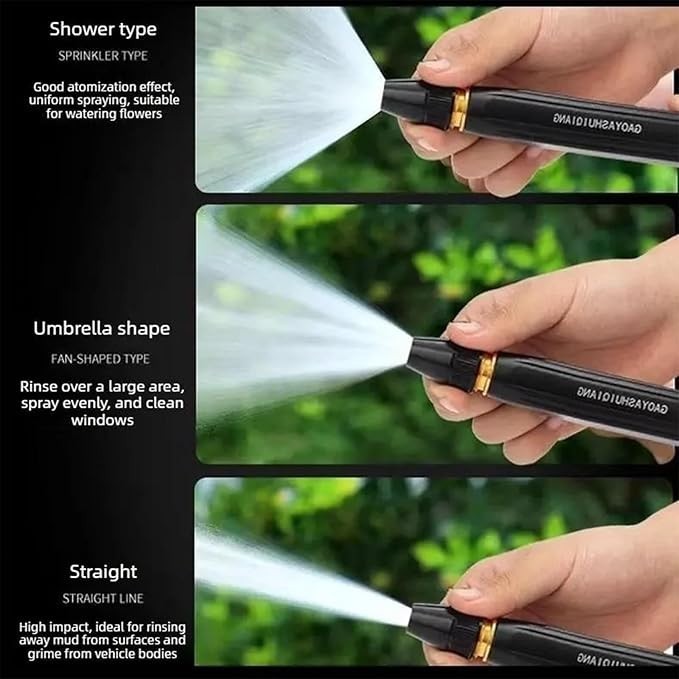 High Pressure Car Wash Water Gun Spray Nozzle Portable Washer for Auto