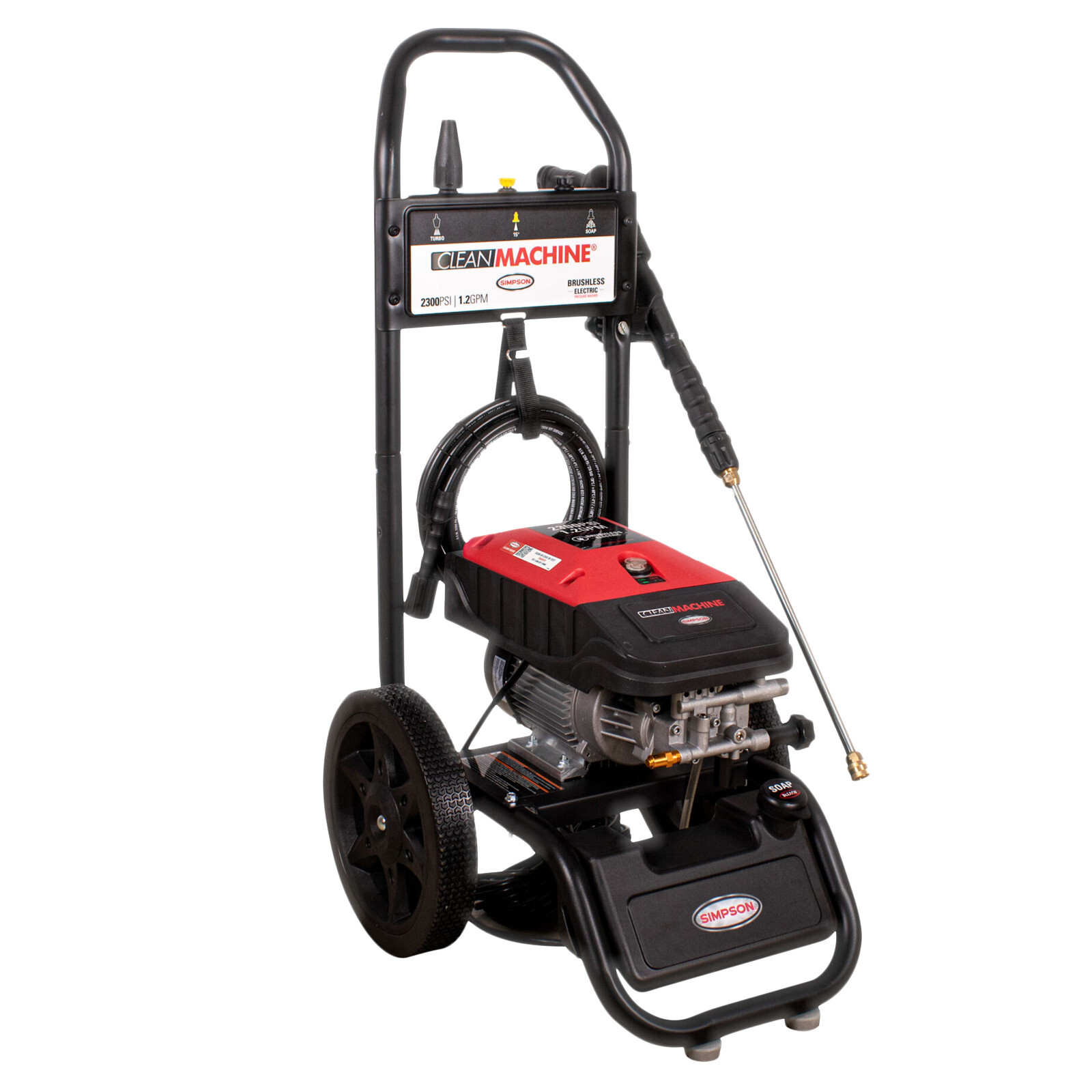 CM60976 Simpson Clean Machine 2300PSi-1.2GPM Cold Water Electric Pressure Washer