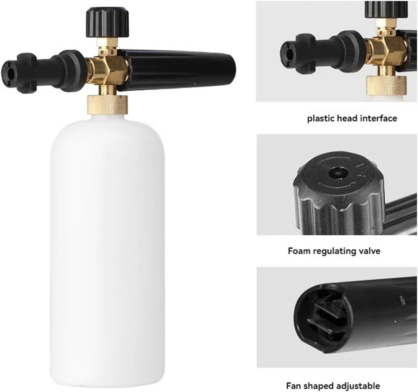 Foam Cannon for Electric Pressure Washers up to 4000 PSI – Quick-Connect Fitting