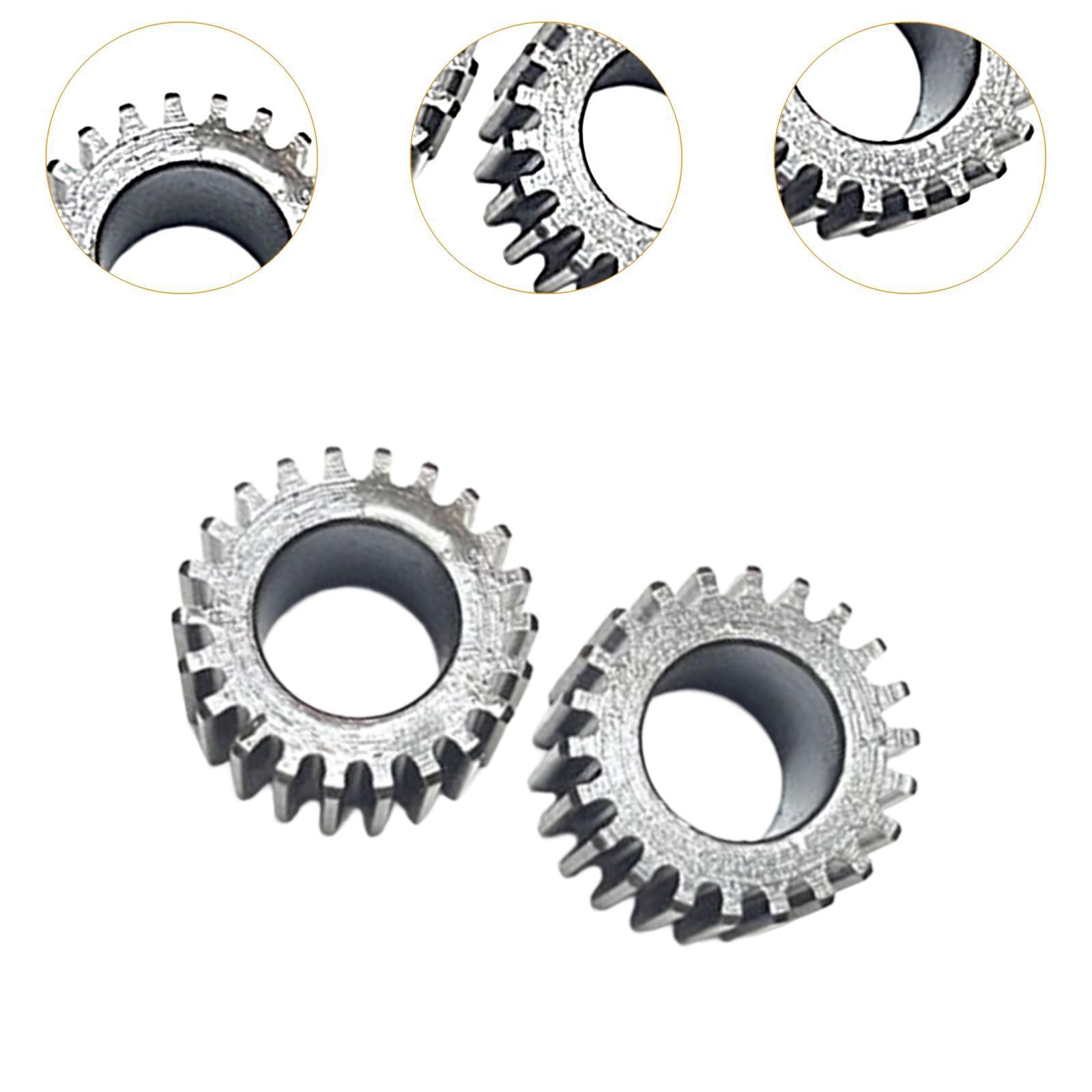 2 Pieces Car Wash Machine Gears Metal Replacement Transmission Gears for K3