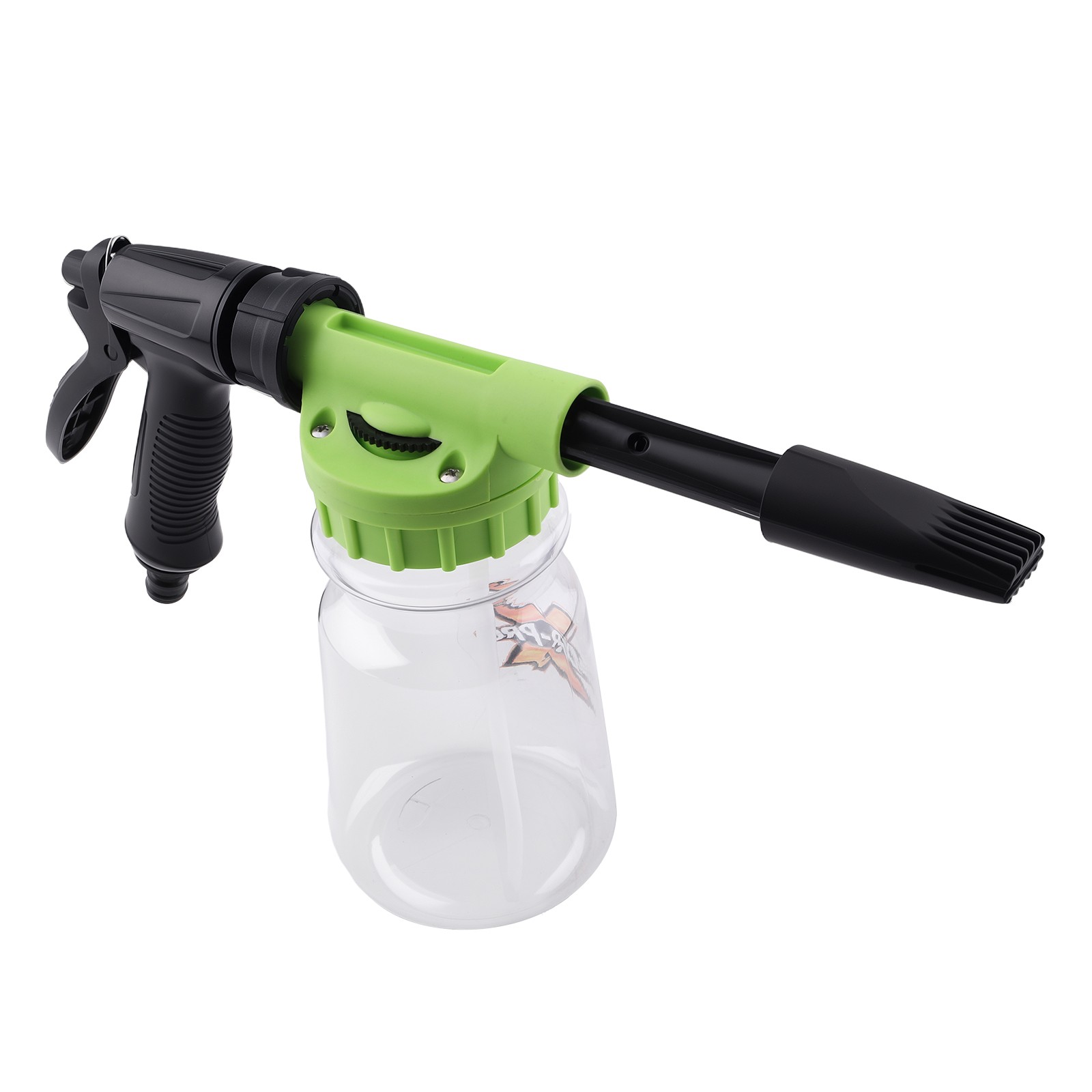1L Pressure Washer Car Wash Foam Cannon Gun w/ Quick Connector Plastic