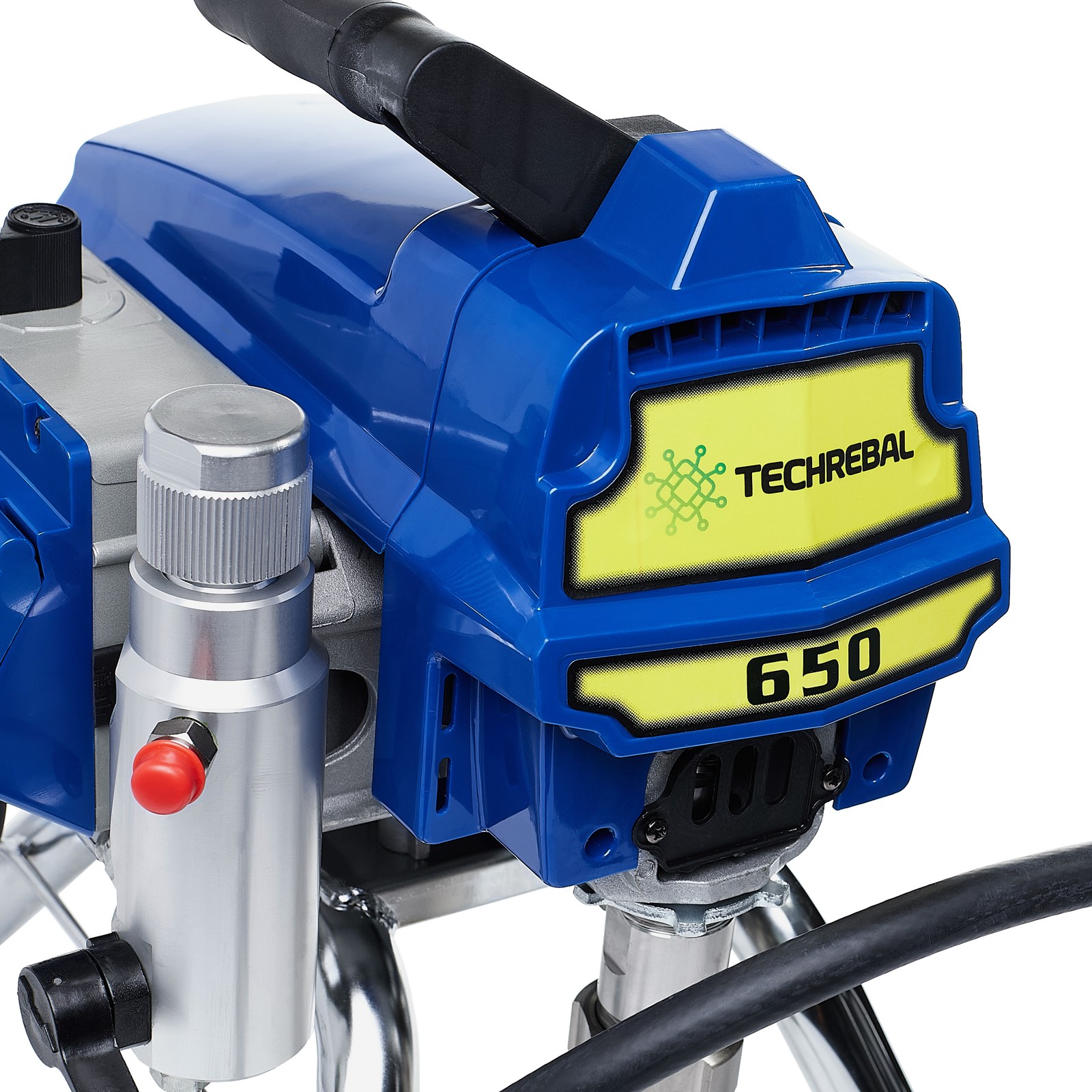 2200W piston hydrodynamic pump with gun, nozzle, 10m hose and Techrebal lance