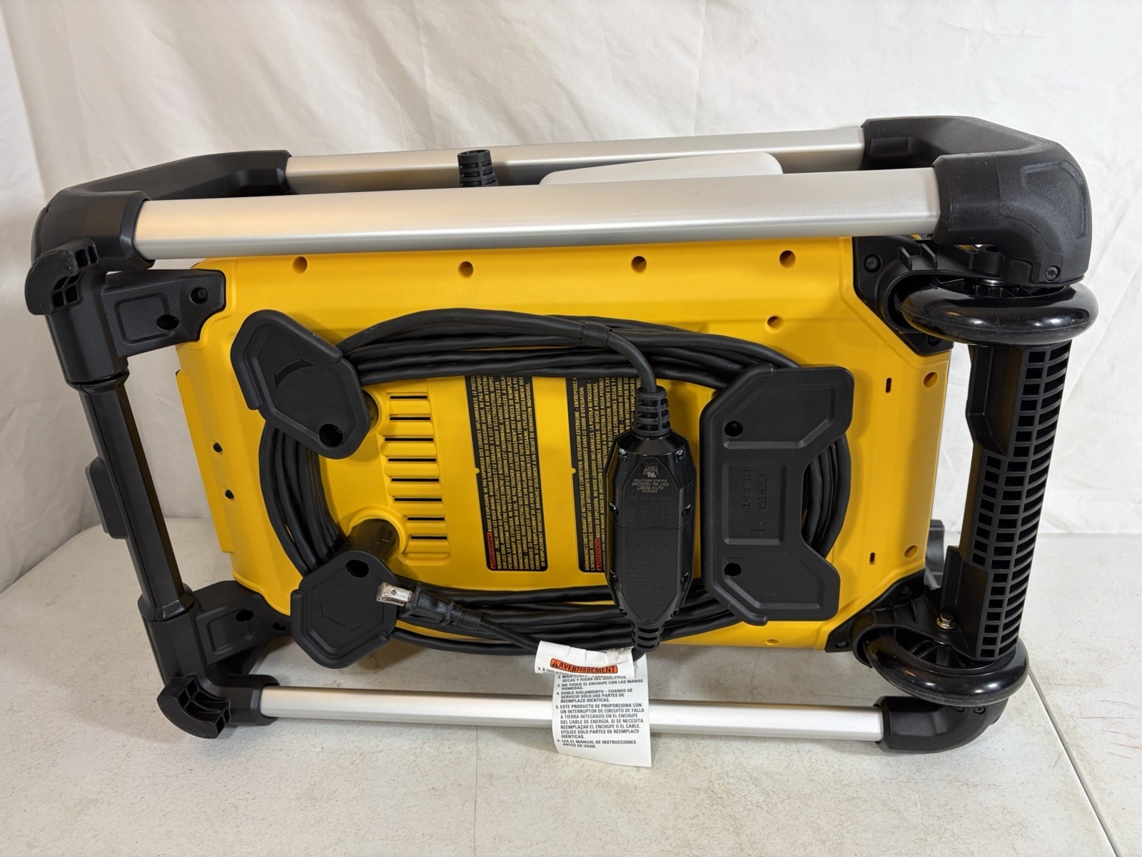 PARTS OR REPAIR – DeWalt 13 Amp Jobsite Electric Pressure Washer DWPW2600