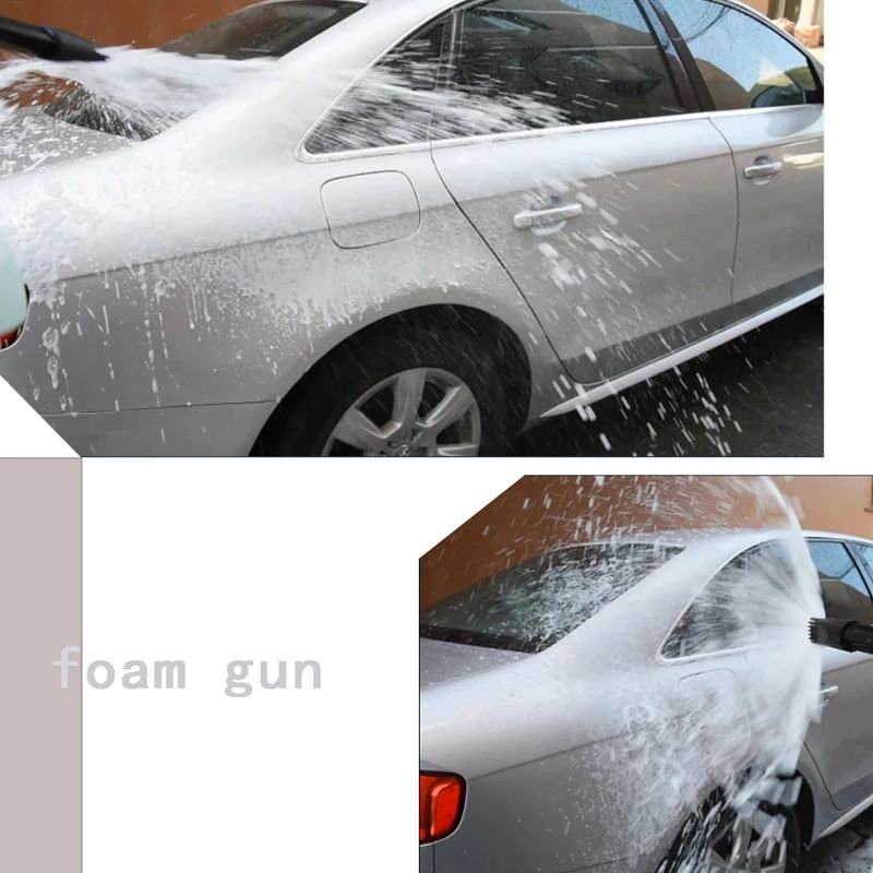 1L Car Washer Water Gun Adjustable Foam Nozzle Spraying Removable Jet Pressure C