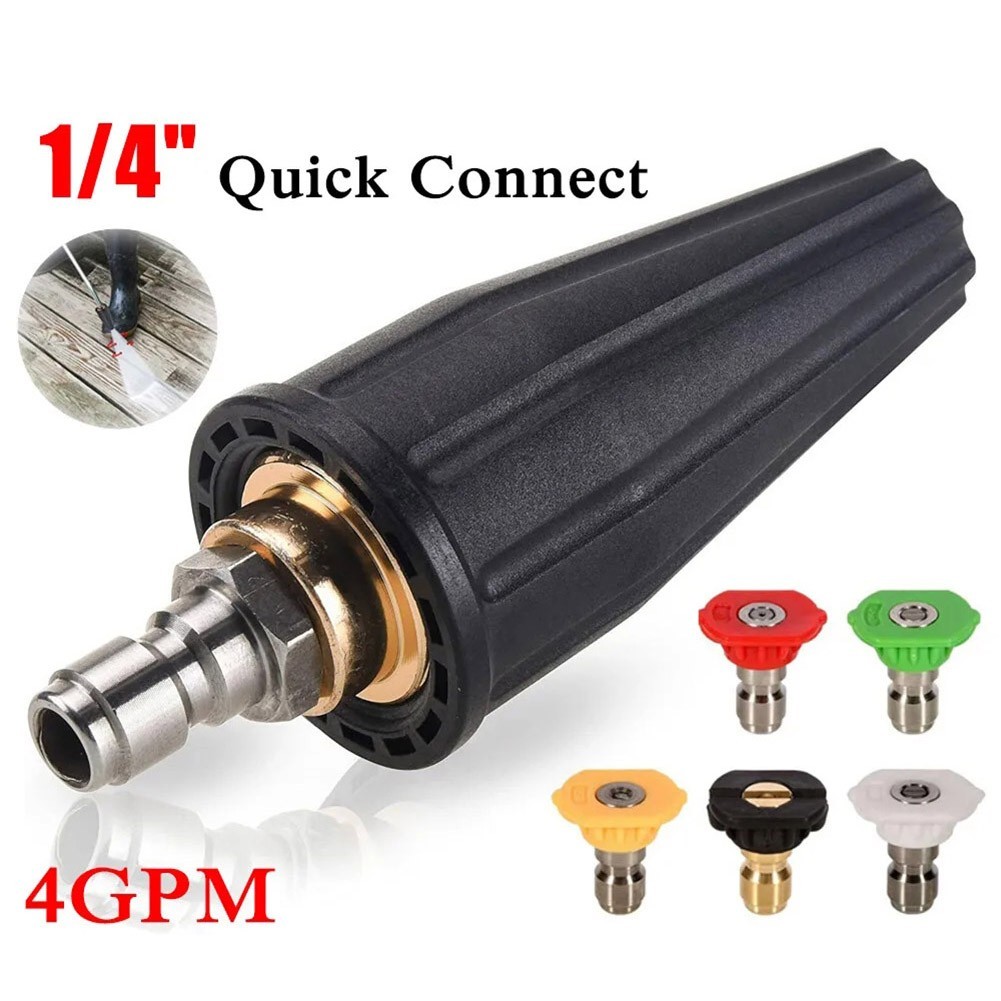 Reliable and Leak Pressure Washer Nozzle Compatible with Most Wands