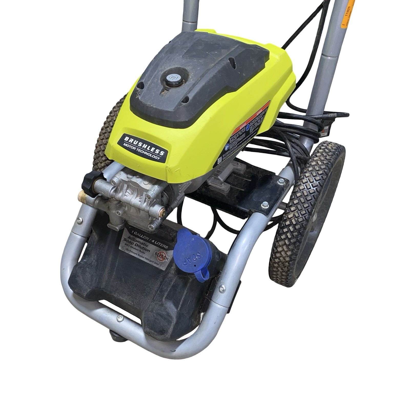 RYOBI 2500 PSI 1.2 GPM High Performance Cold Water Electric Pressure Washer PART