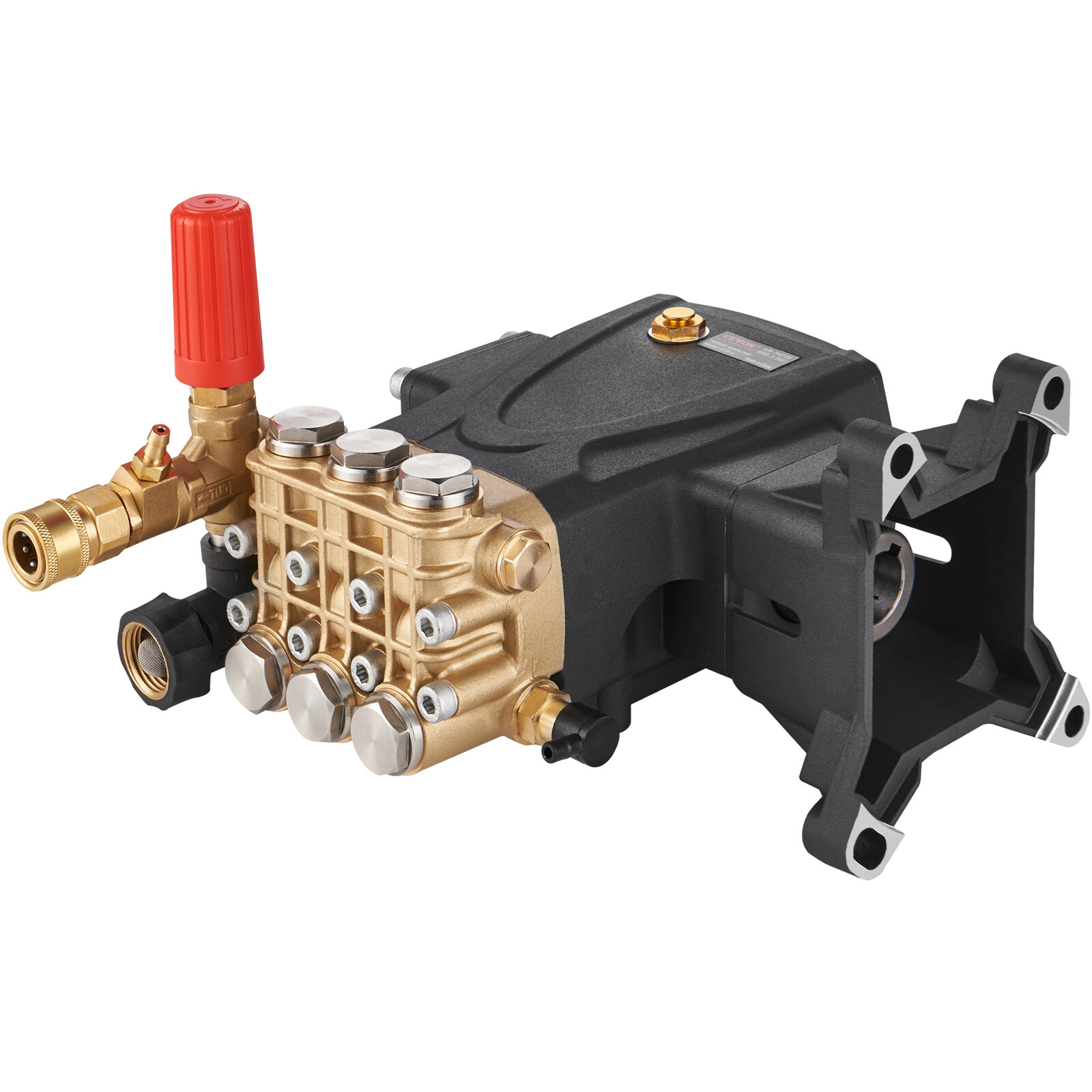 VEVOR Pressure Washer Pump Power Washer Pump 1″ Shaft Horizontal 4400 PSI 4 GPM